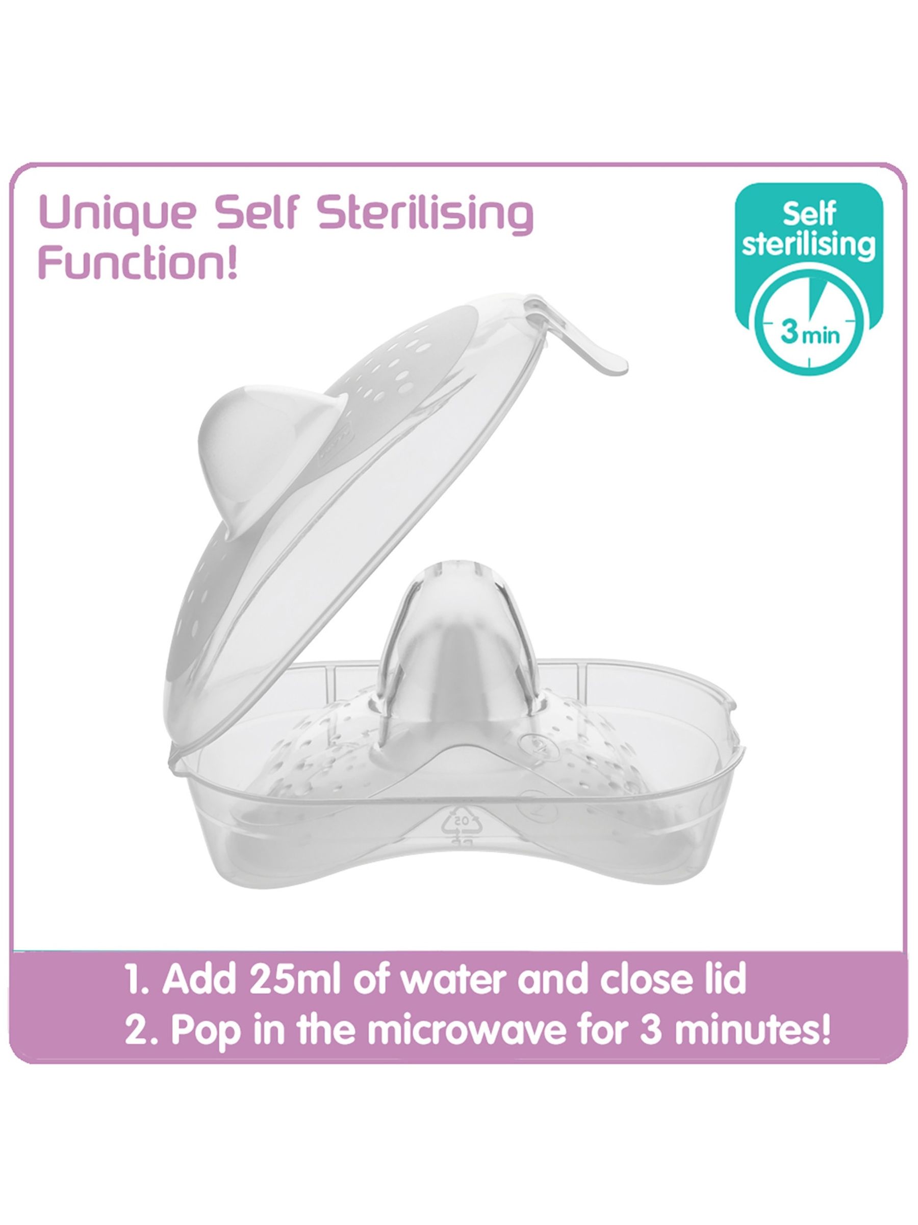 2-Pack MAM Silicone Nipple Shields - Size 2 - Image 5 of 8