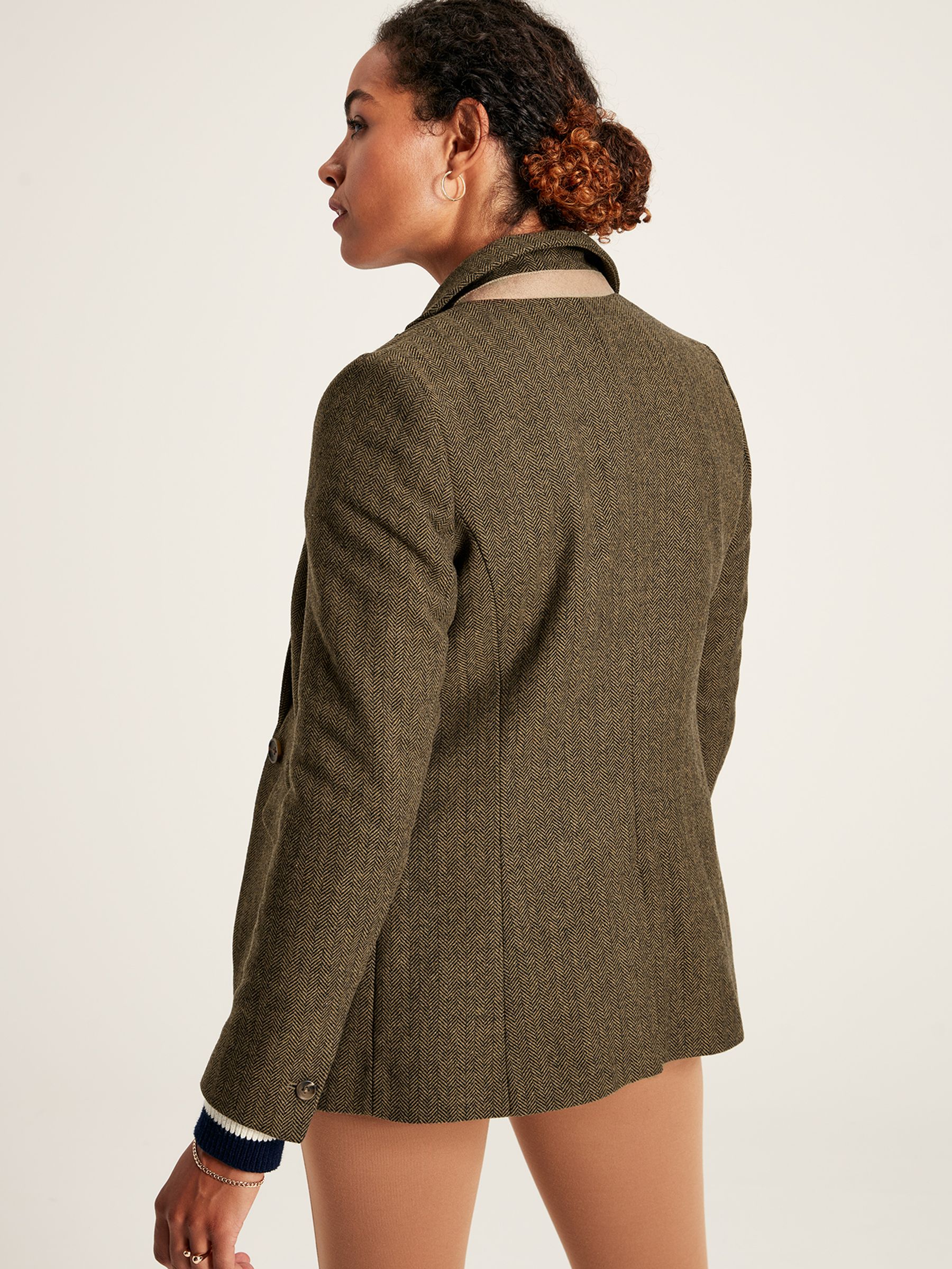 Bramble Brown Tweed Blazer - Image 4 of 8