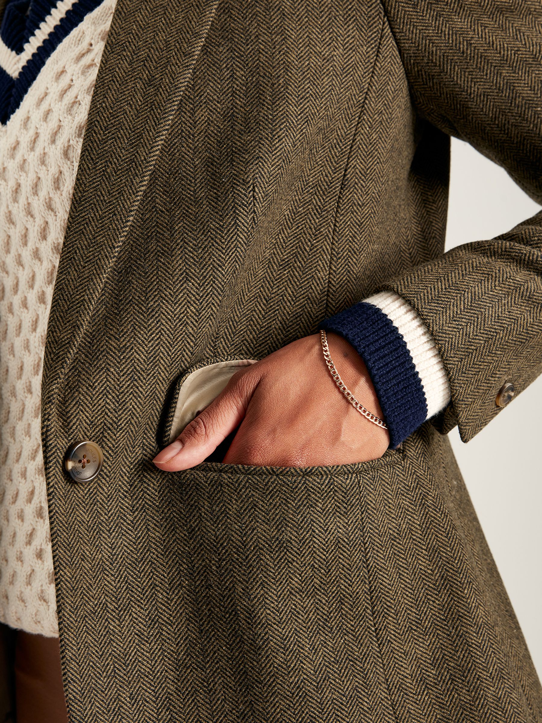 Bramble Brown Tweed Blazer - Image 6 of 8