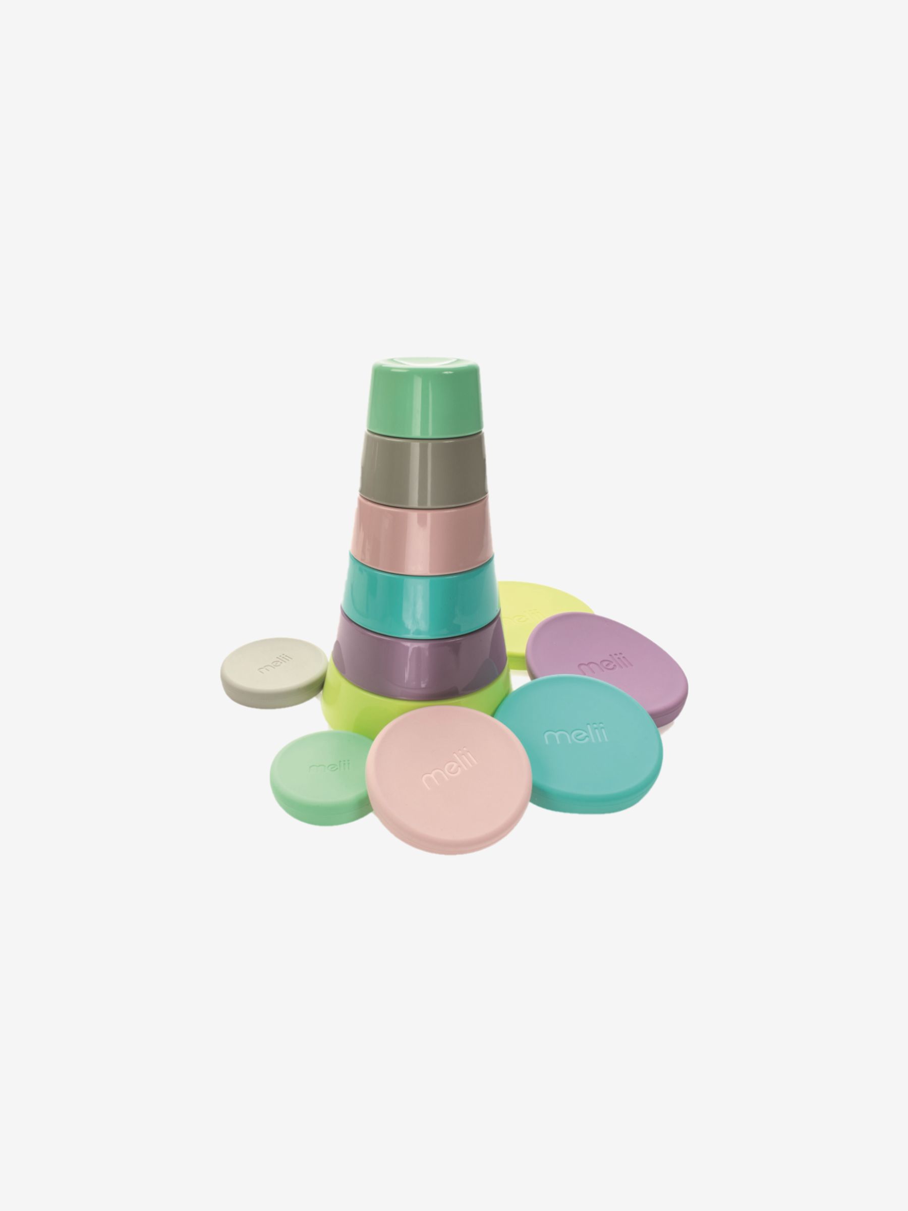 Melii Stacking Containers with Silicone Lids - Image 9 of 10