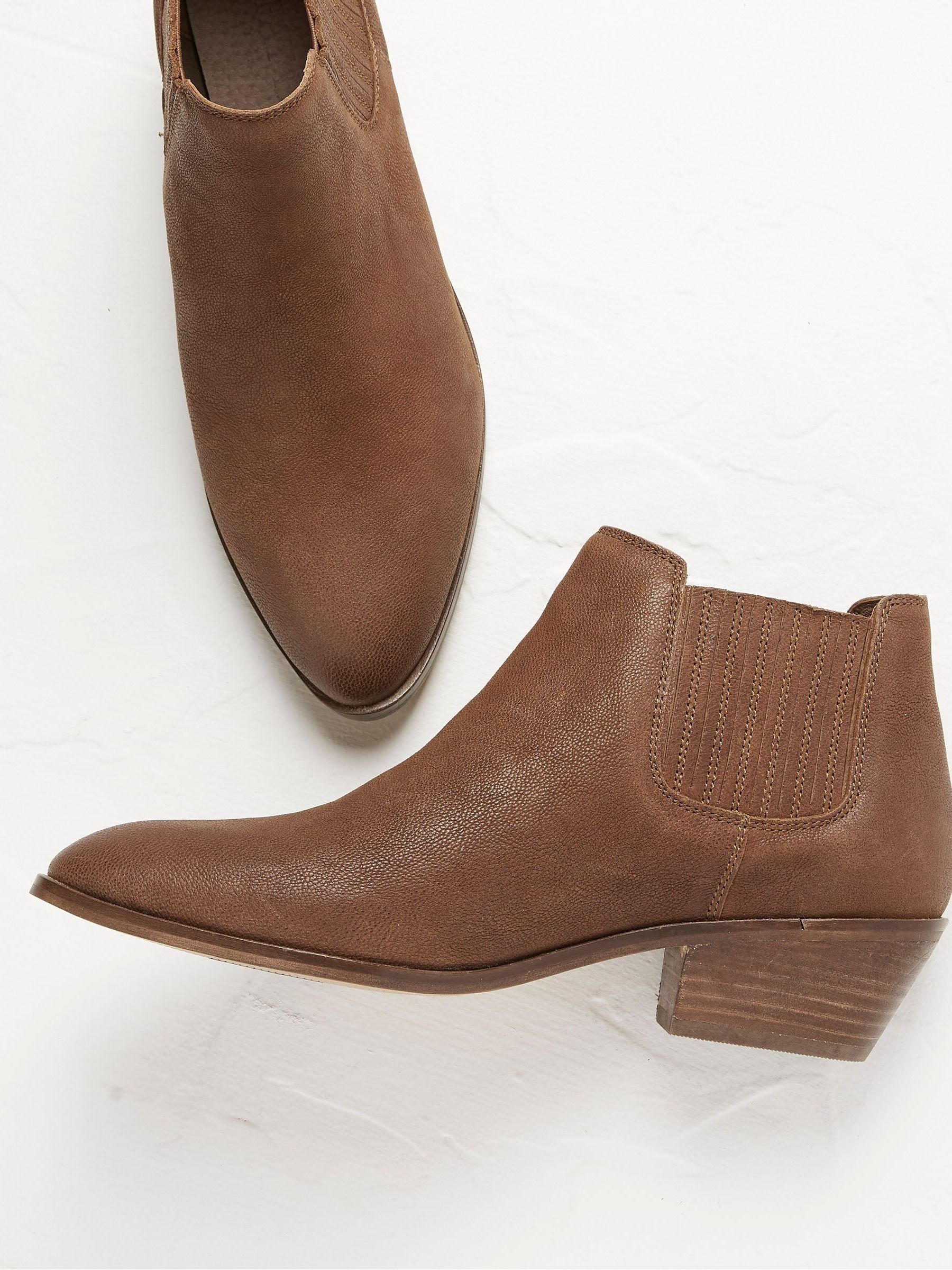 Brown Western Ankle Boots - Image 4 of 4