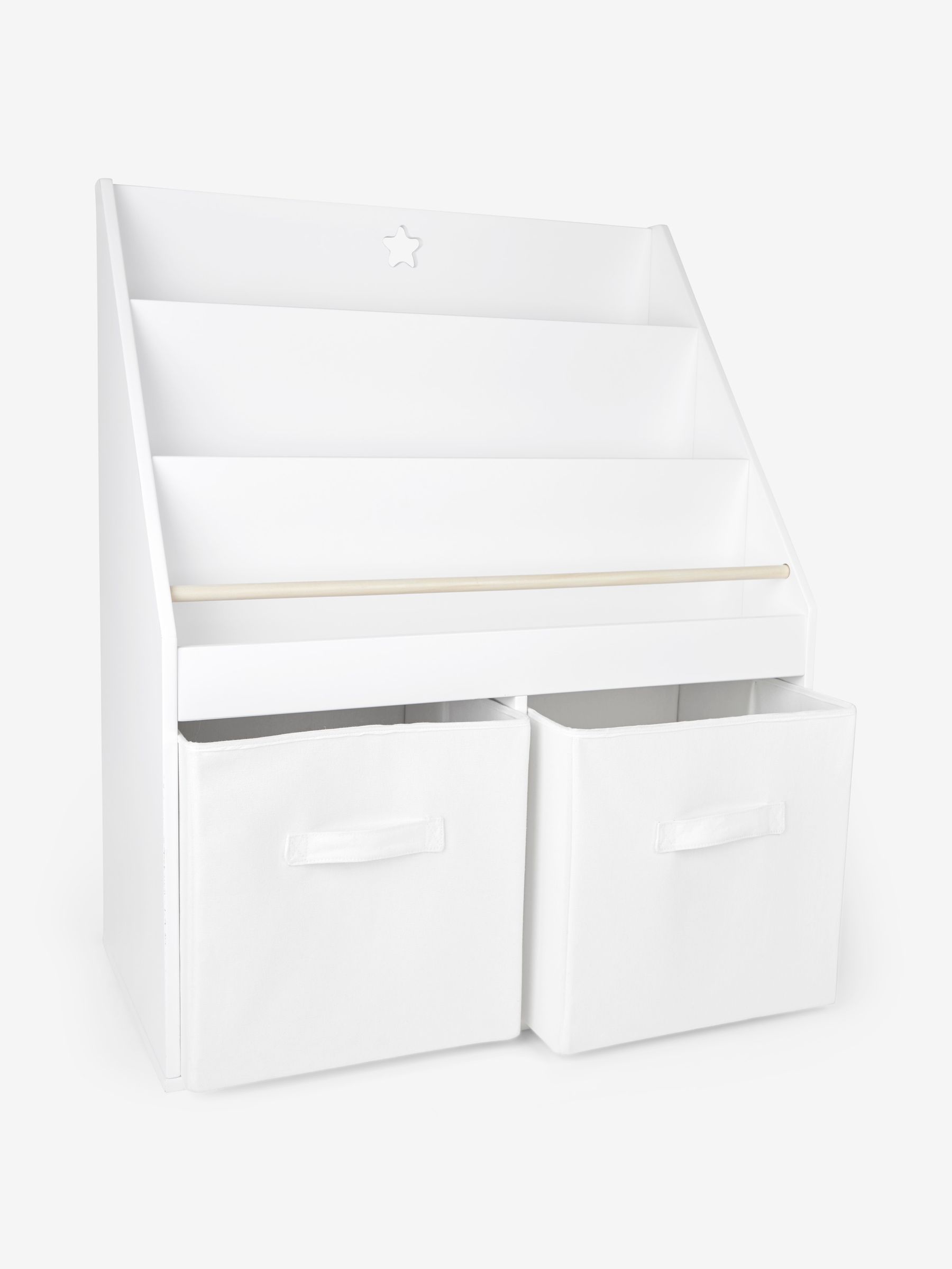 Star Book & Toy Organiser with Canvas Storage - Image 3 of 3