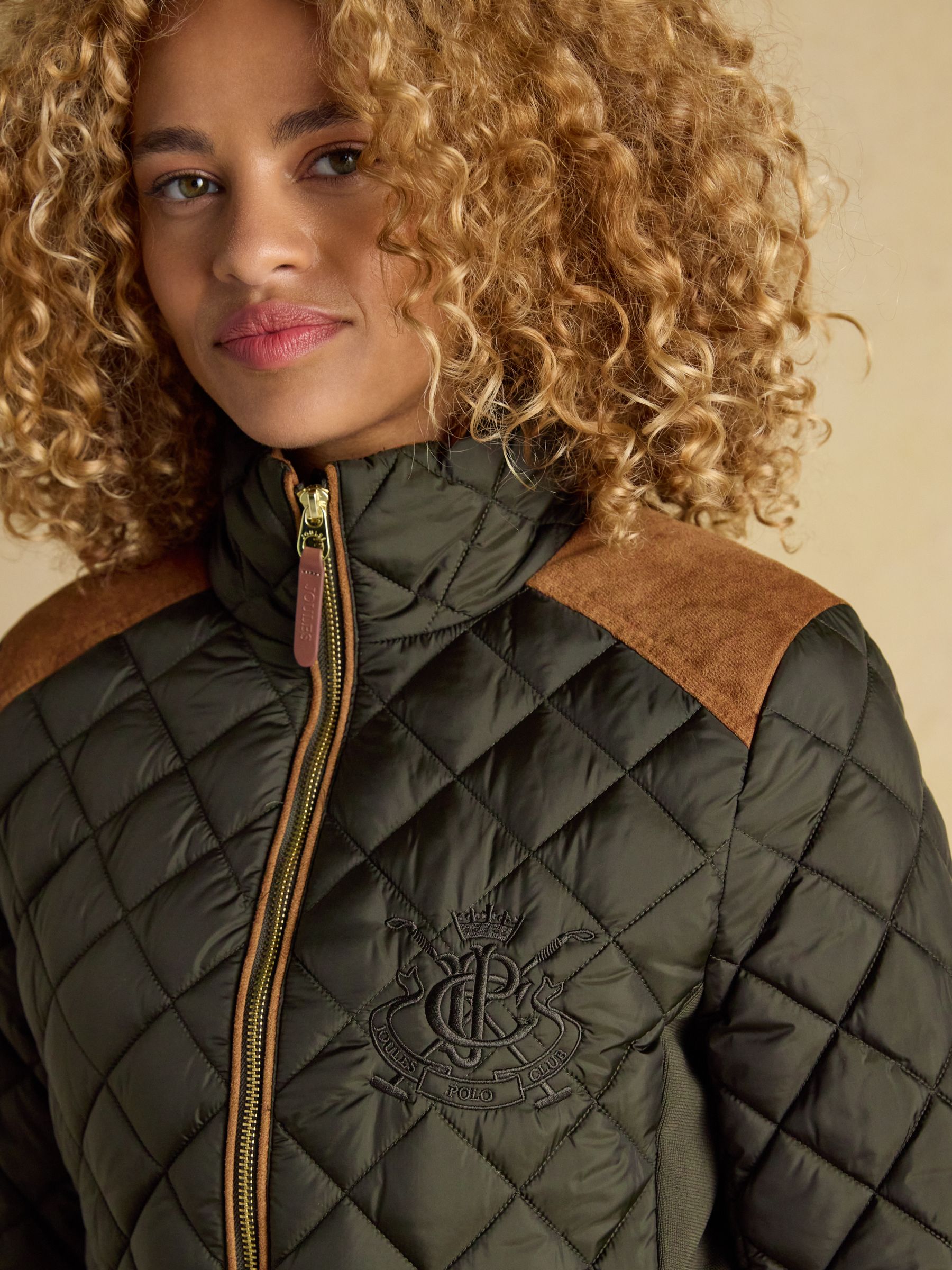 braemar-luxe-khaki-green-showerproof-diamond-quilted-coat-joules