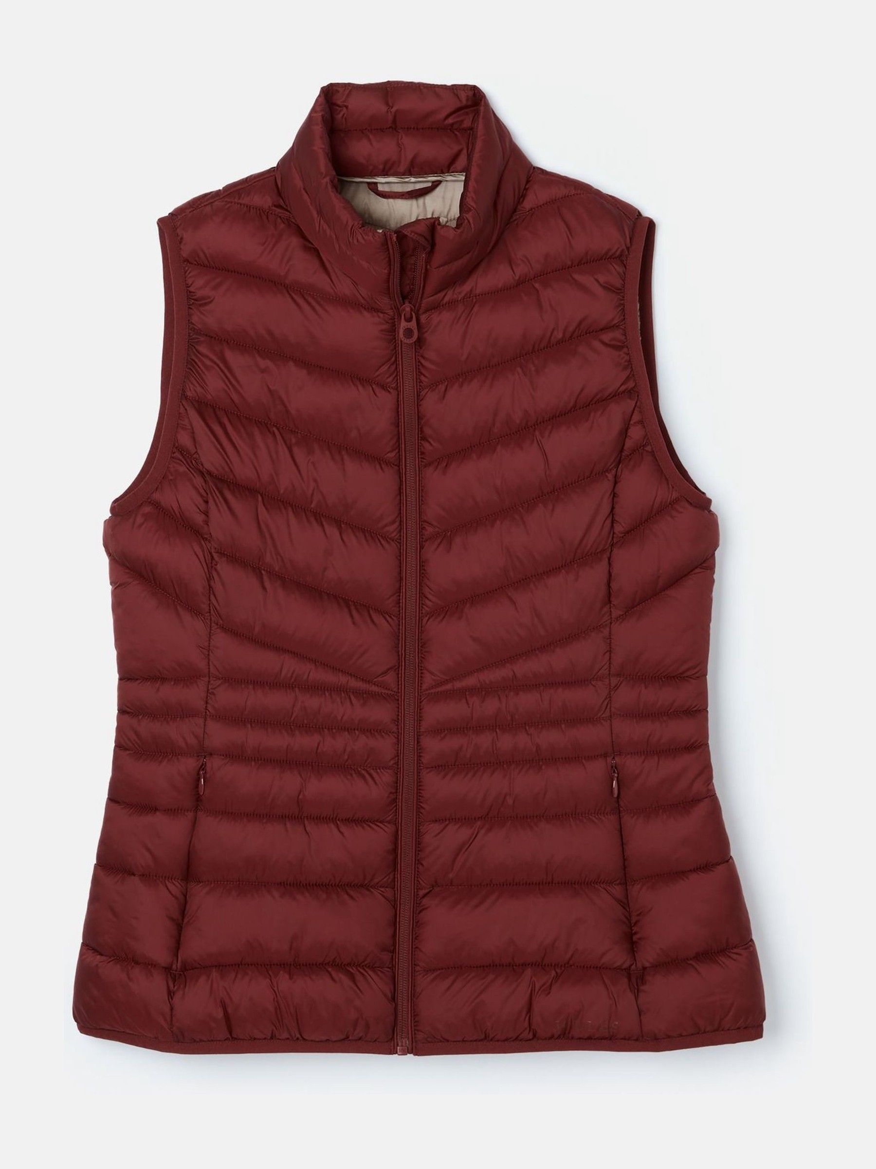 Kenley Burgundy Showerproof Padded Gilet - Image 6 of 6
