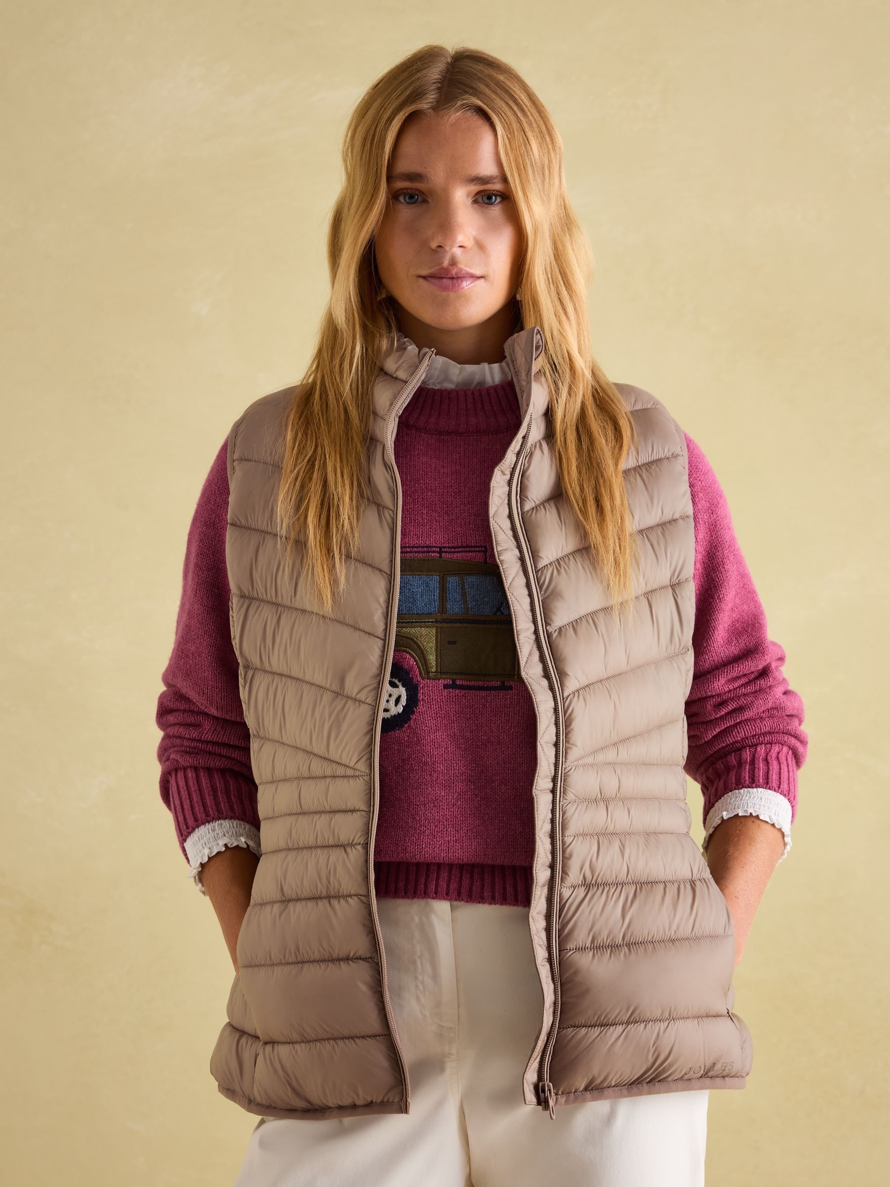 Kenley Pearl Showerproof Padded Gilet - Image 2 of 7
