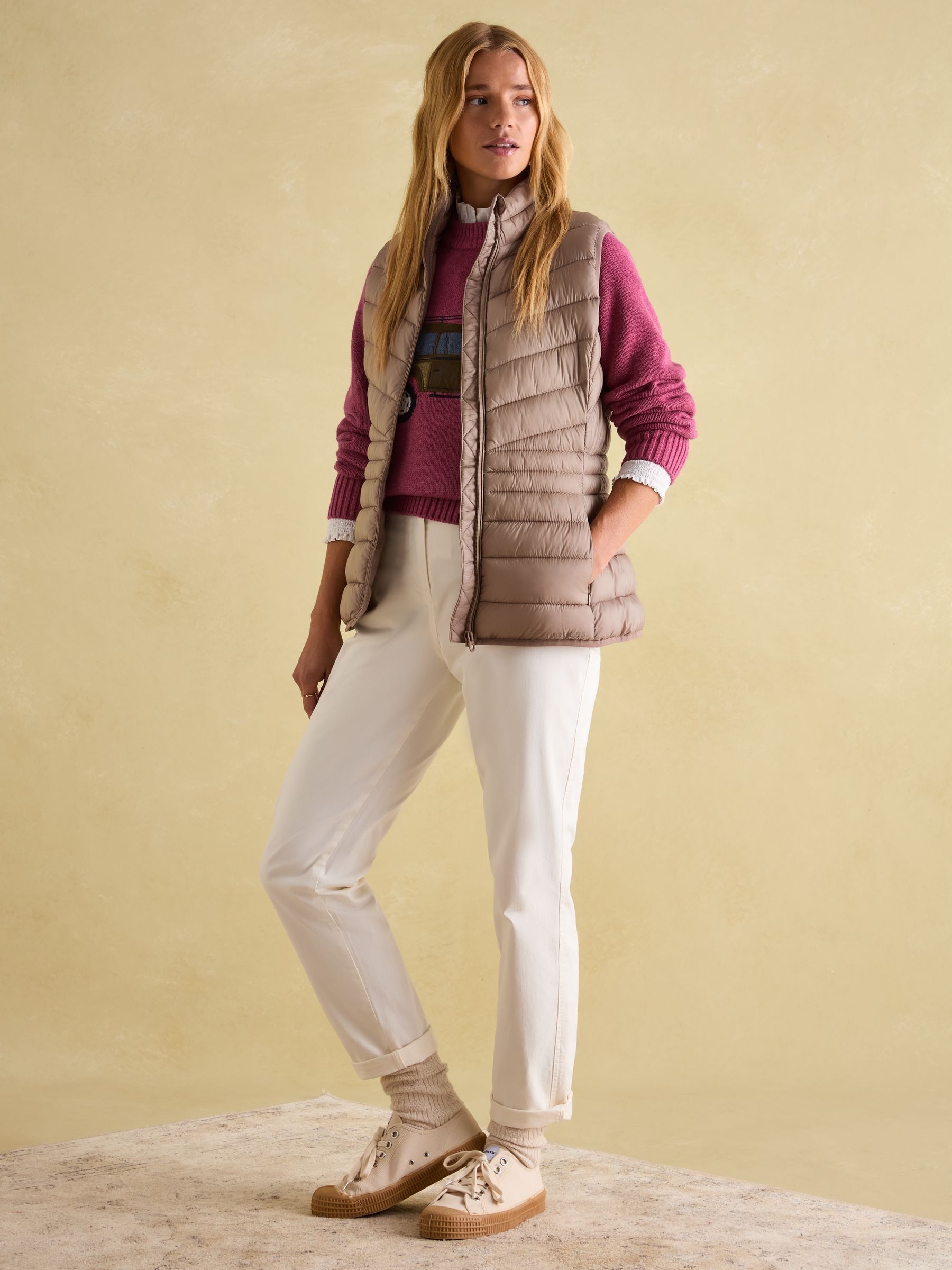 Kenley Pearl Showerproof Padded Gilet - Image 4 of 7