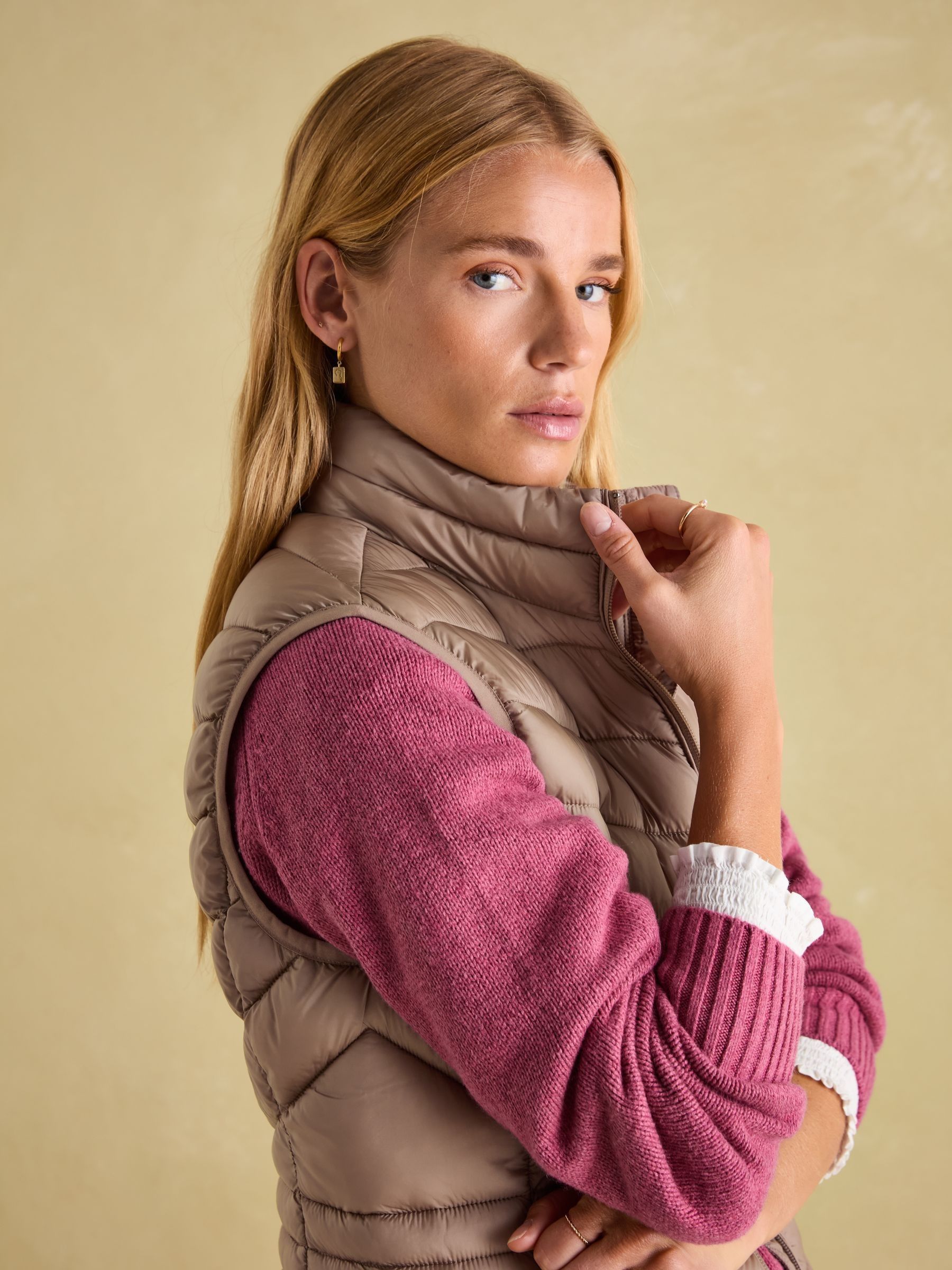 Kenley Pearl Showerproof Padded Gilet - Image 5 of 7