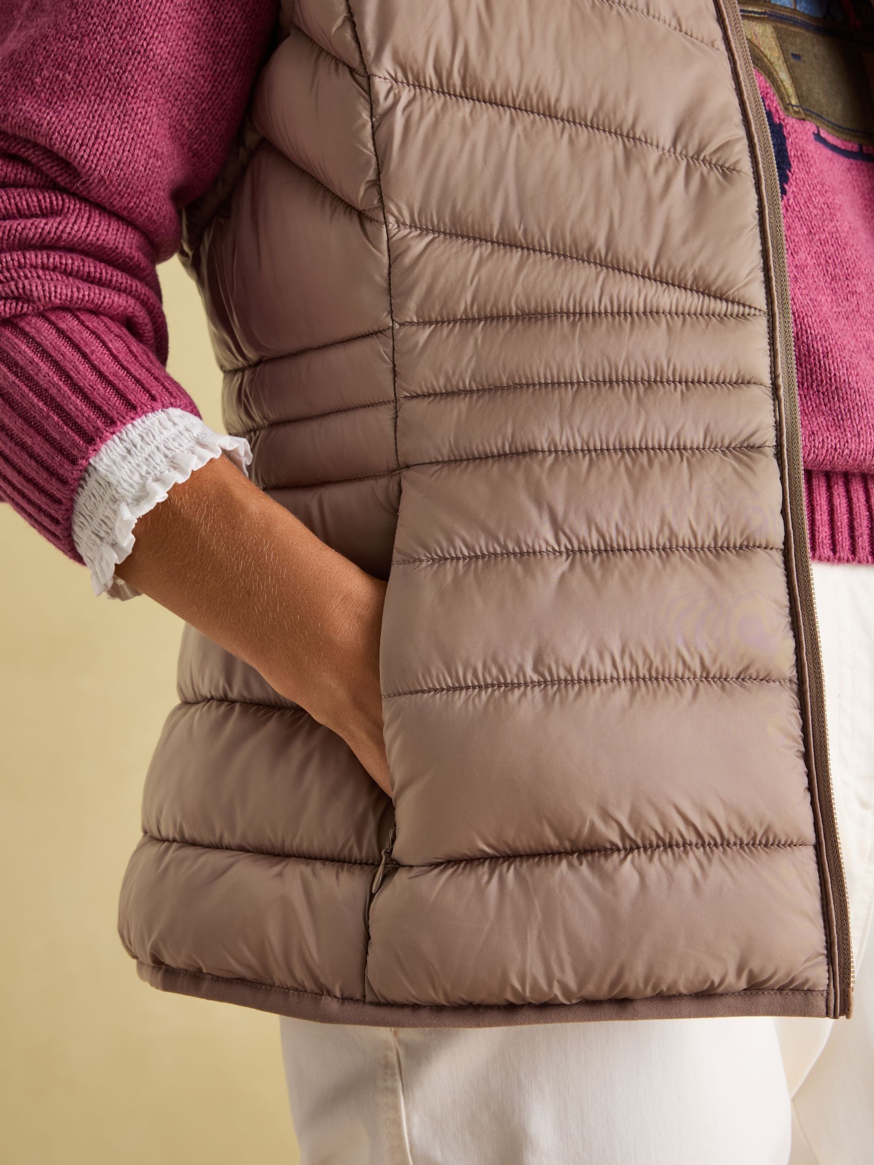 Kenley Pearl Showerproof Padded Gilet - Image 6 of 7