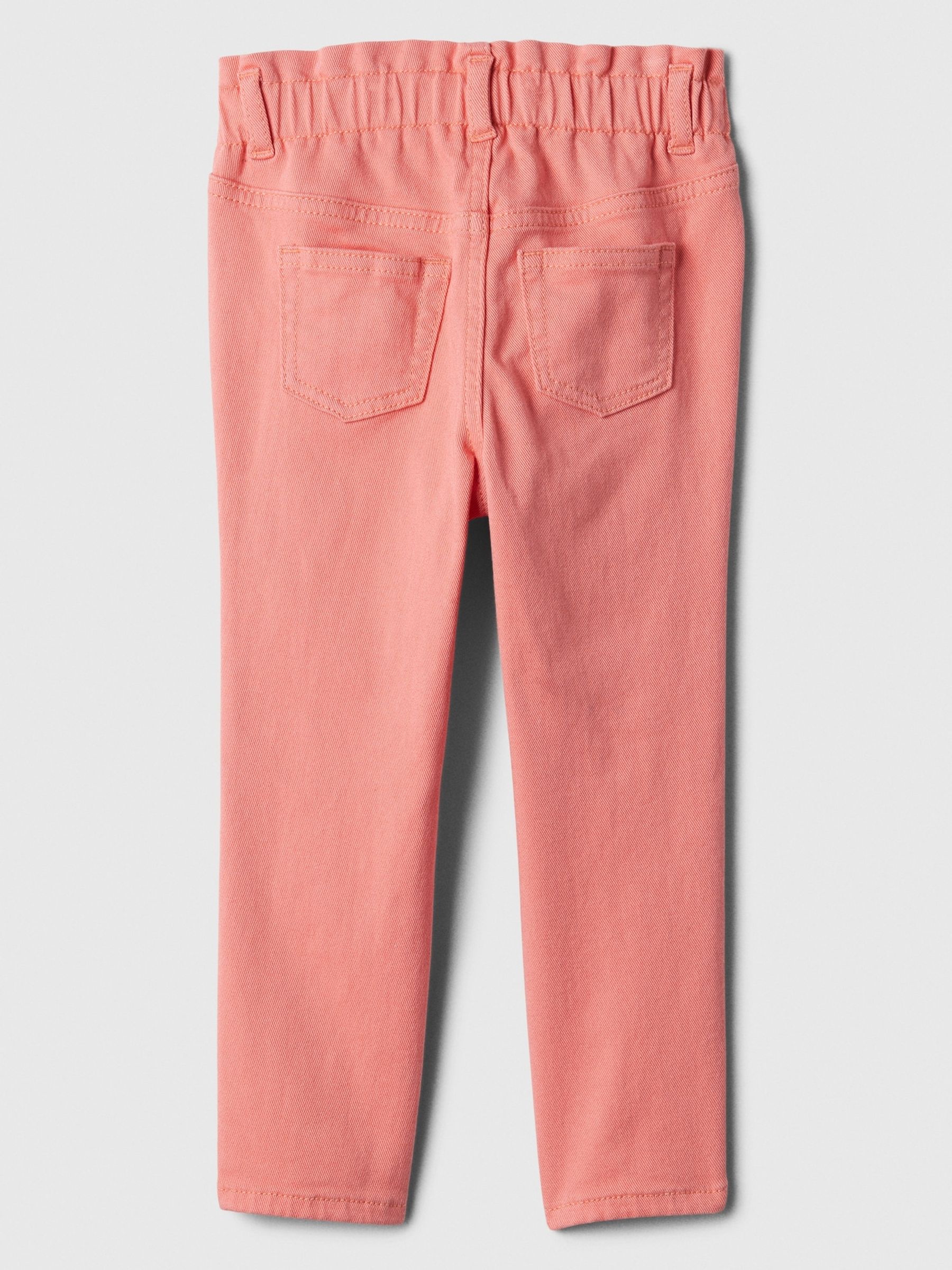 Pink Paperbag Mom Jeans (6mths-5yrs) - Image 2 of 3