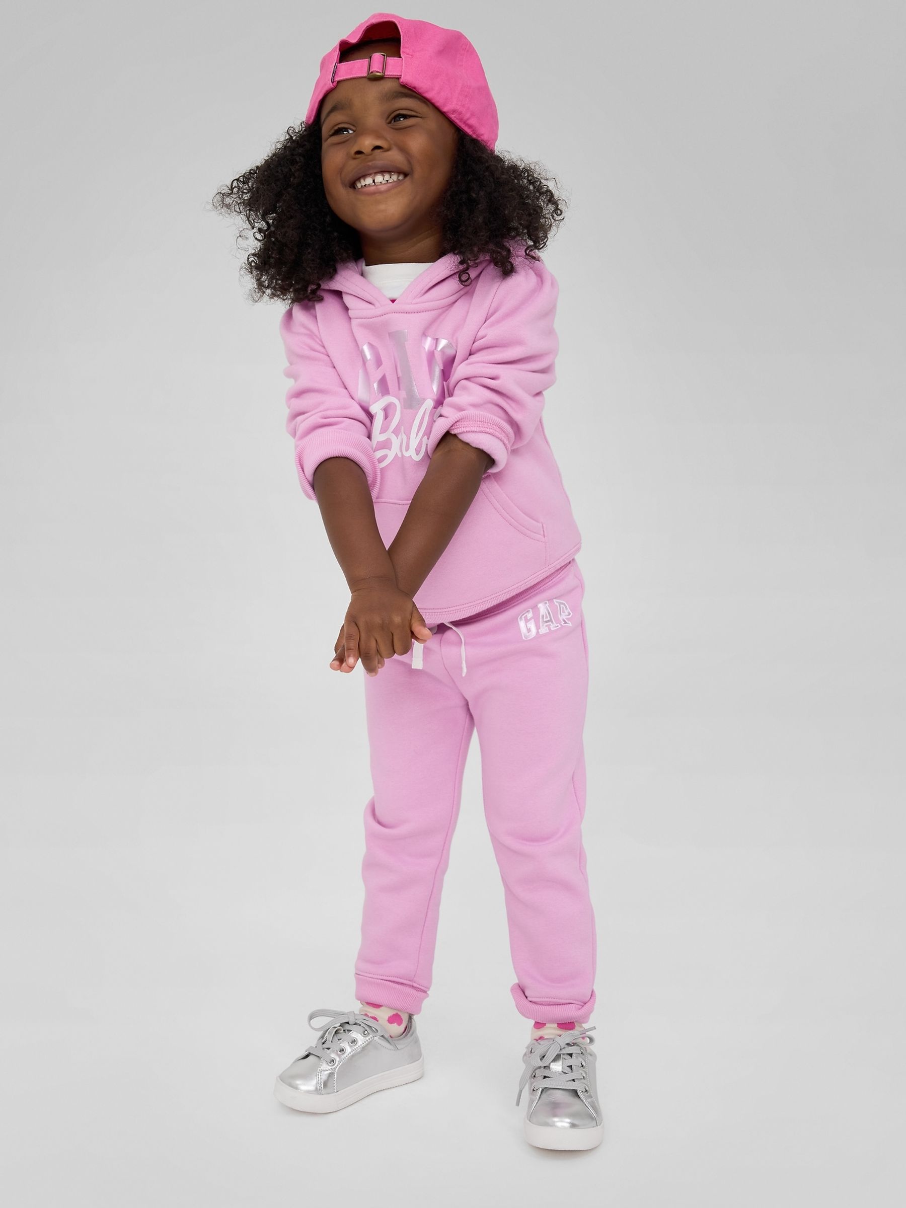 Pink Logo Pull On Joggers (3mths-5yrs) - Image 1 of 1 Pink Logo Pull On Joggers (3mths-5yrs) - Image 1 of 1