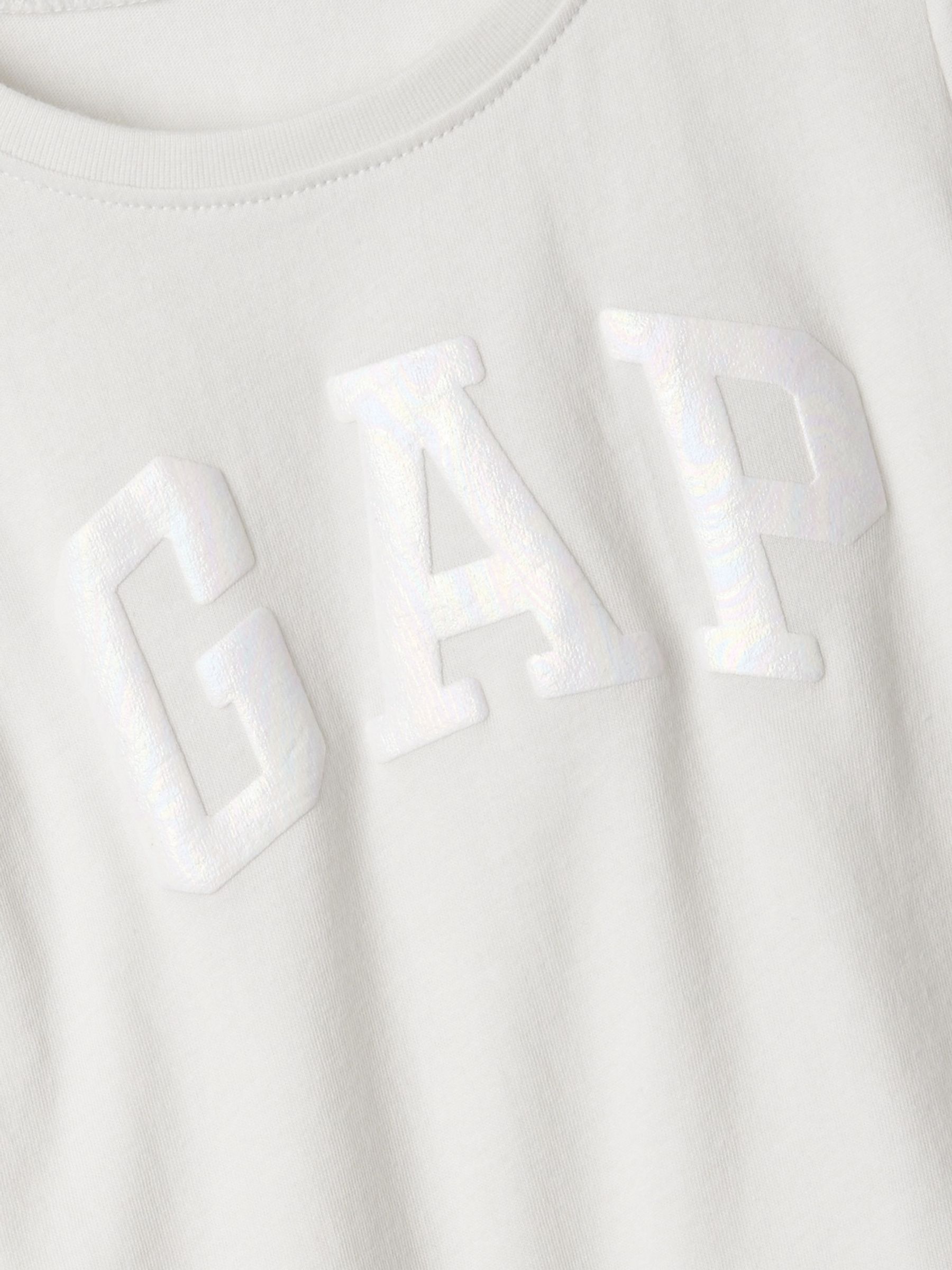 White Crew Neck Short Sleeve Logo T-Shirt (Newborn-5yrs) - Image 3 of 3