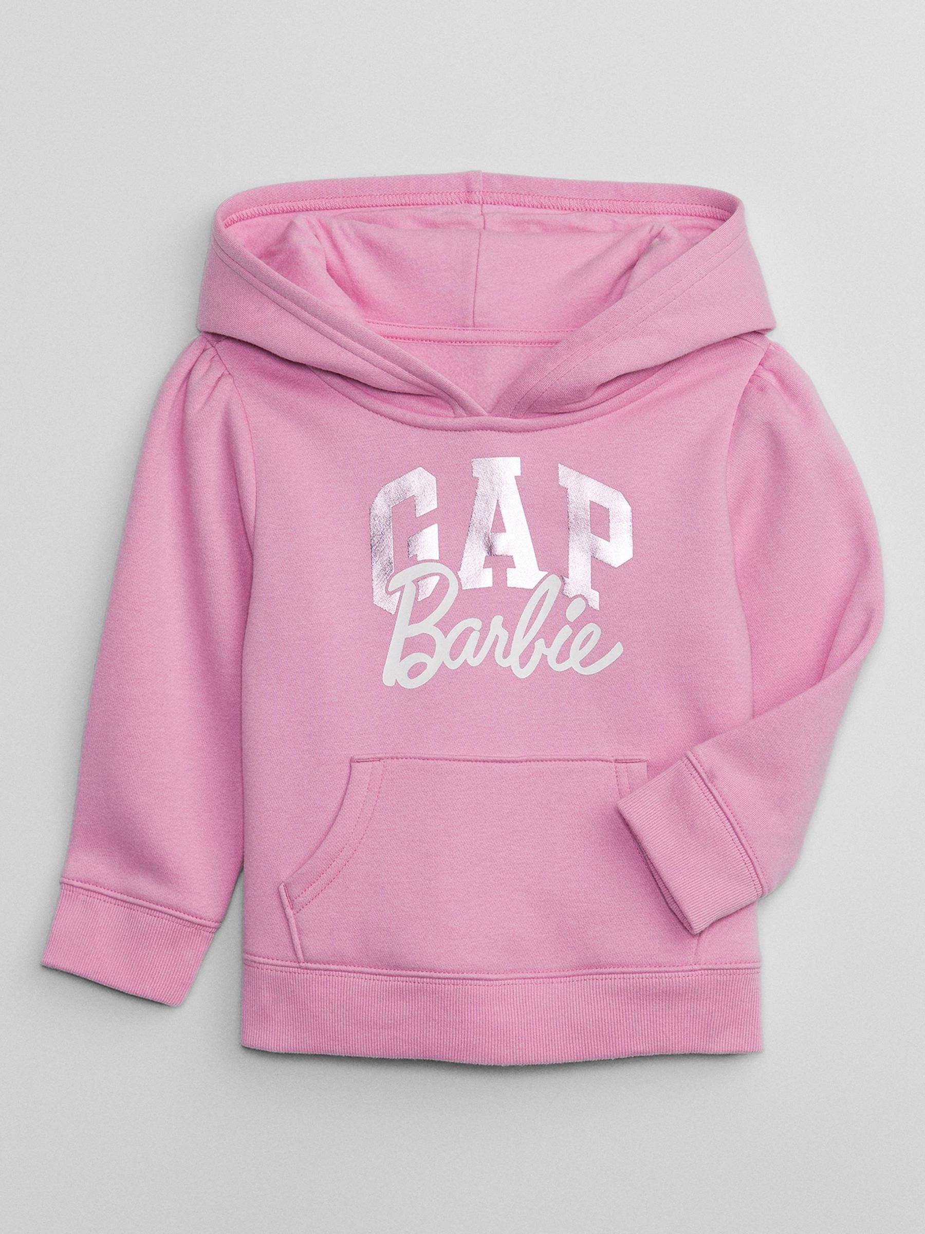 Pink Barbie Logo Hoodie (3mths-5yrs) - Image 1 of 1