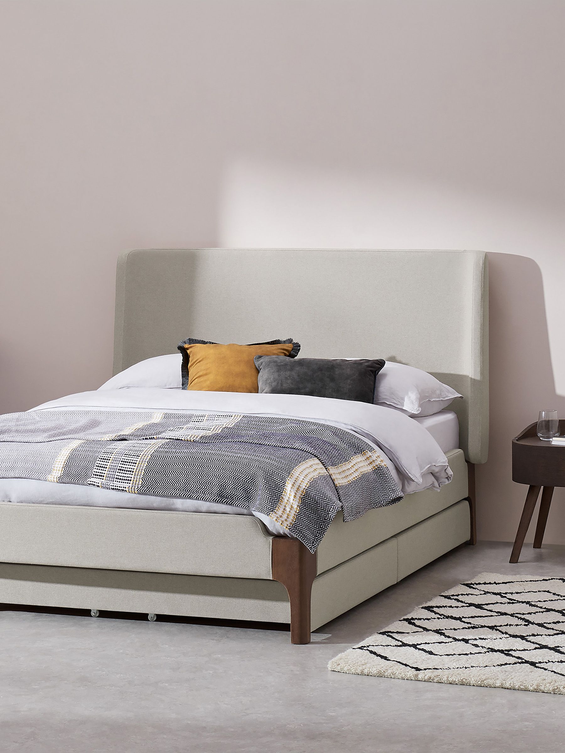 Drawer Storage Bed Roscoe in Salcombe Beige - Image 1 of 3