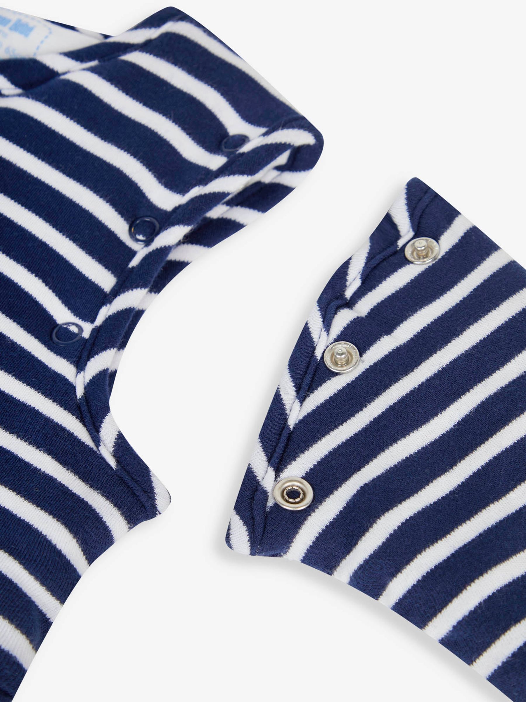 Navy Stripe 2.5 Tog Travel Baby Sleeping Bag - Image 5 of 5