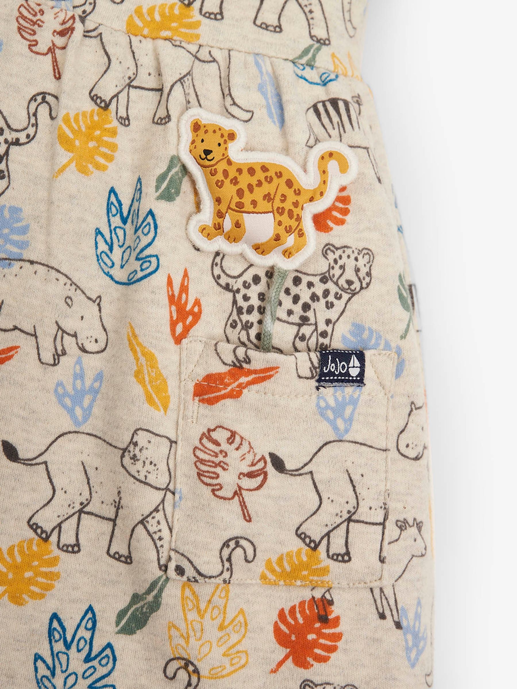 Natural Girls' Natural Rainforest Print Pet in Pocket Dress - Image 2 of 4