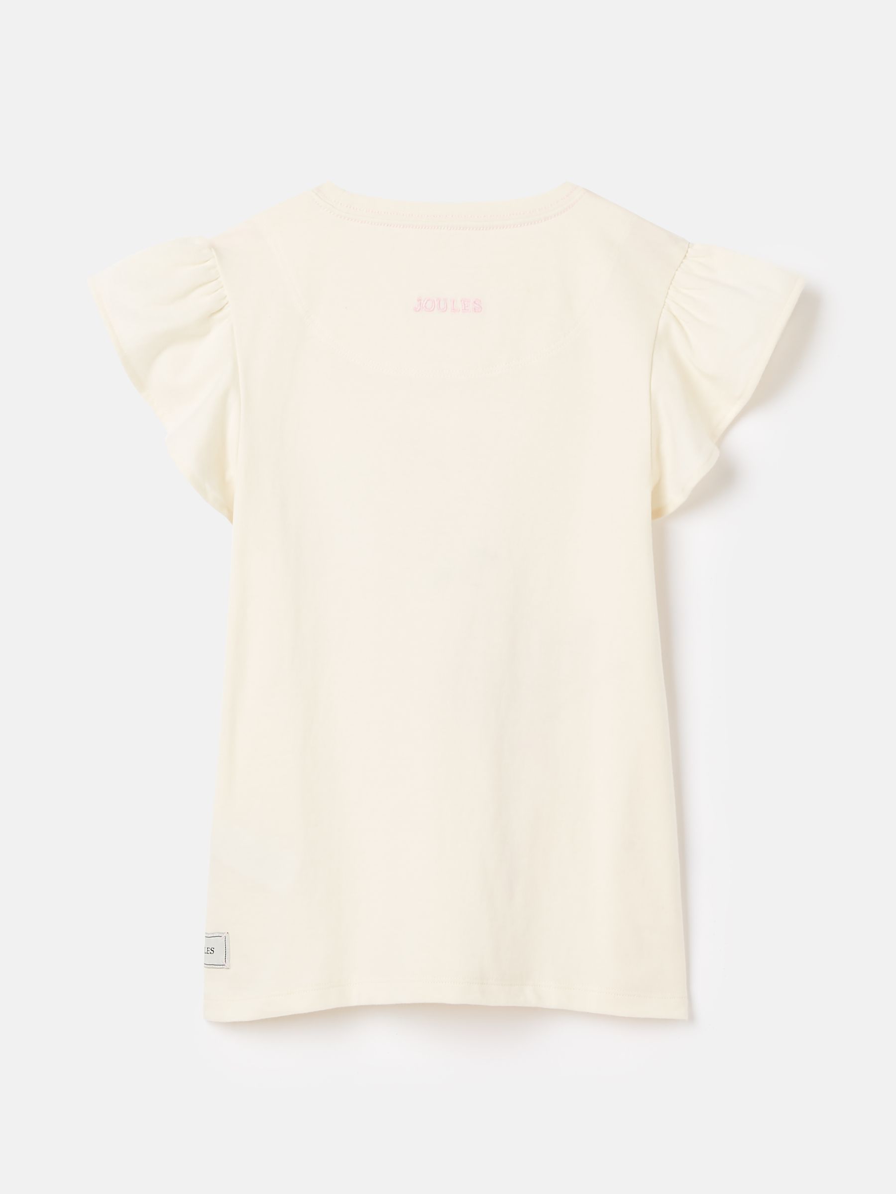 Girls' Flutter Astra White Short Sleeve Artwork T-Shirt - Image 2 of 5