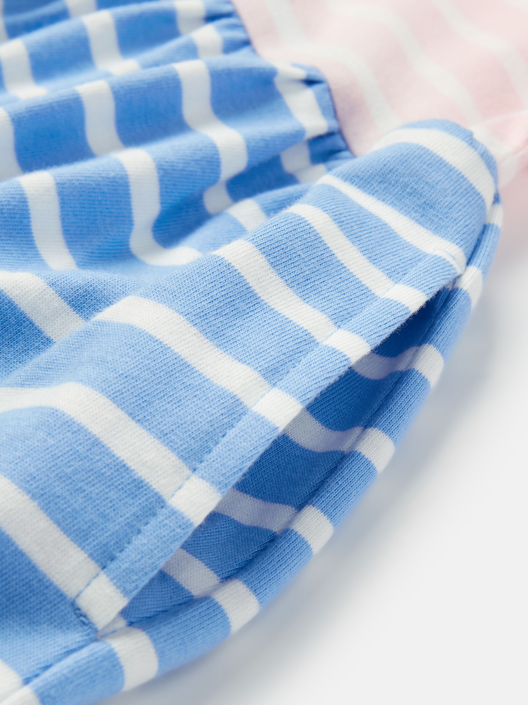 Skye Pink & Blue Jersey T-Shirt Dress - Image 4 of 7