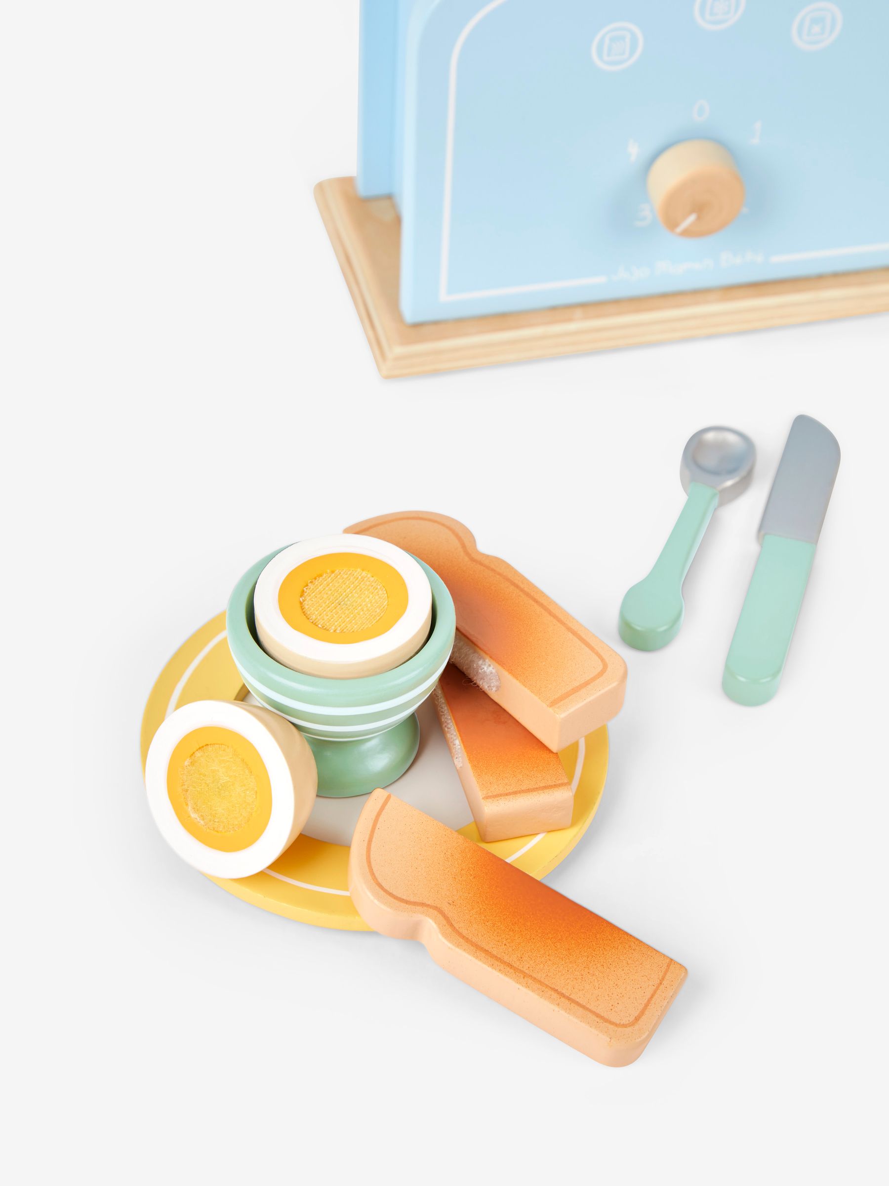 Wooden Breakfast Set - Image 9 of 12