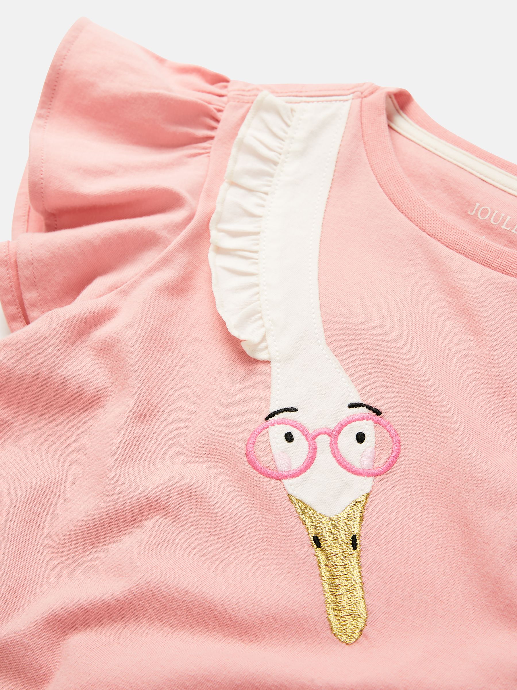 Girls' Flutter Astra Pink Short Sleeve Artwork T-Shirt - Image 12 of 13
