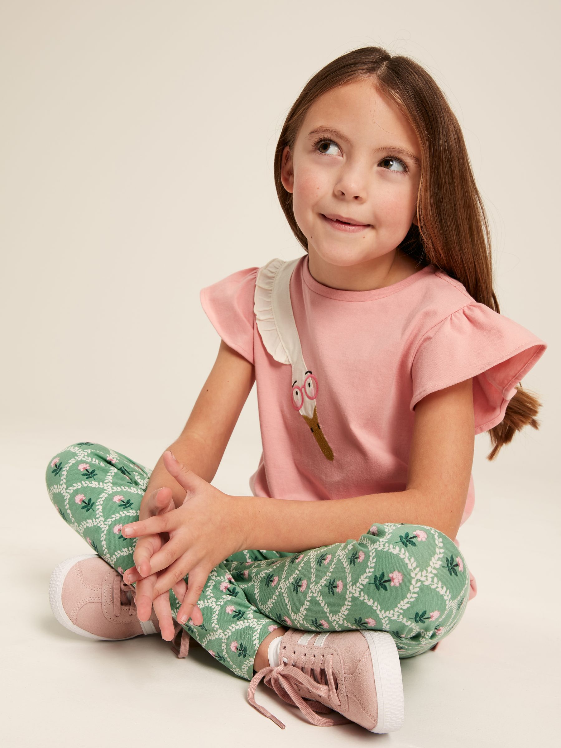 Girls' Flutter Astra Pink Short Sleeve Artwork T-Shirt - Image 6 of 13