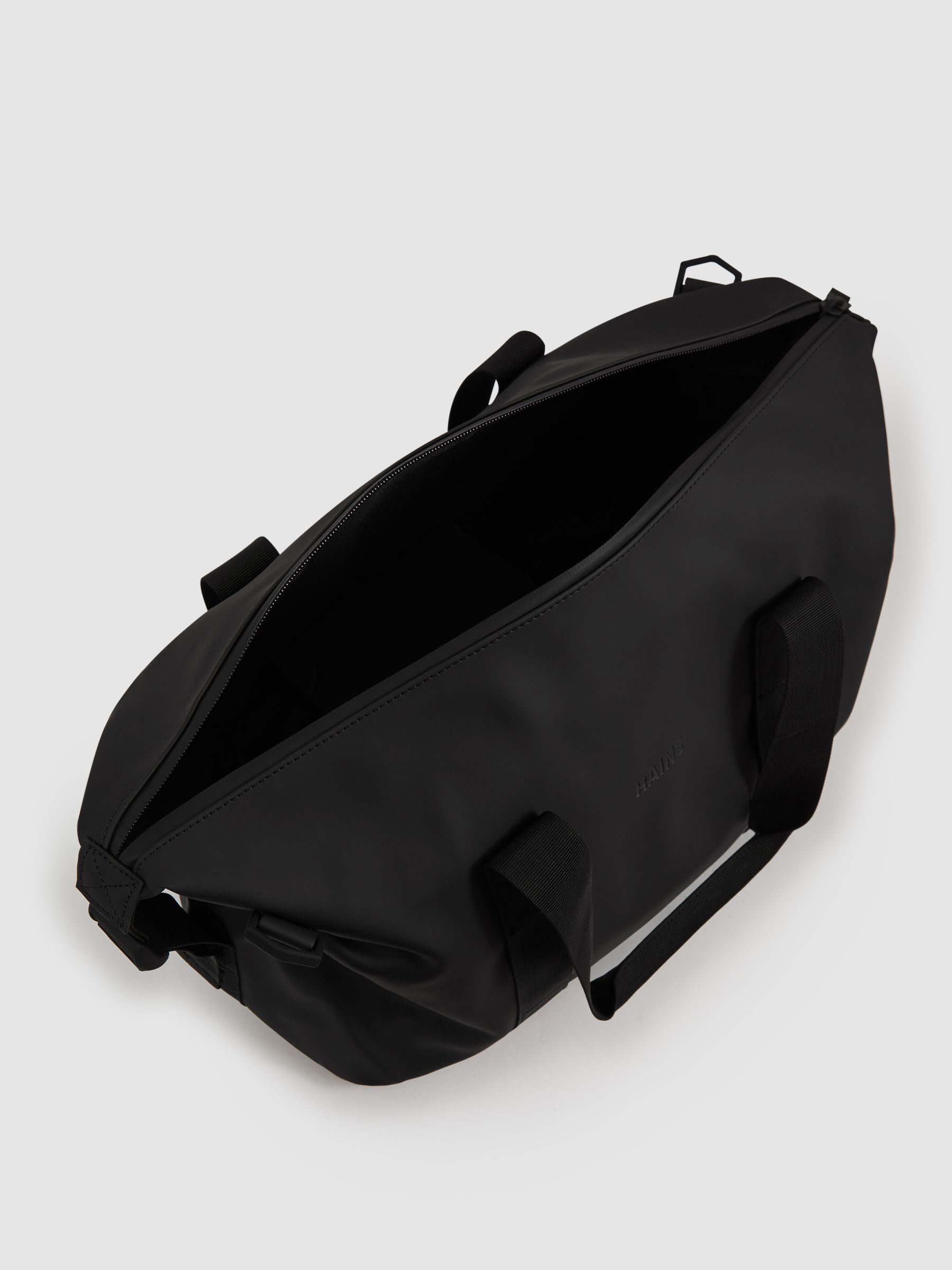 Rains Small Weekend Bag in Black - Image 3 of 5