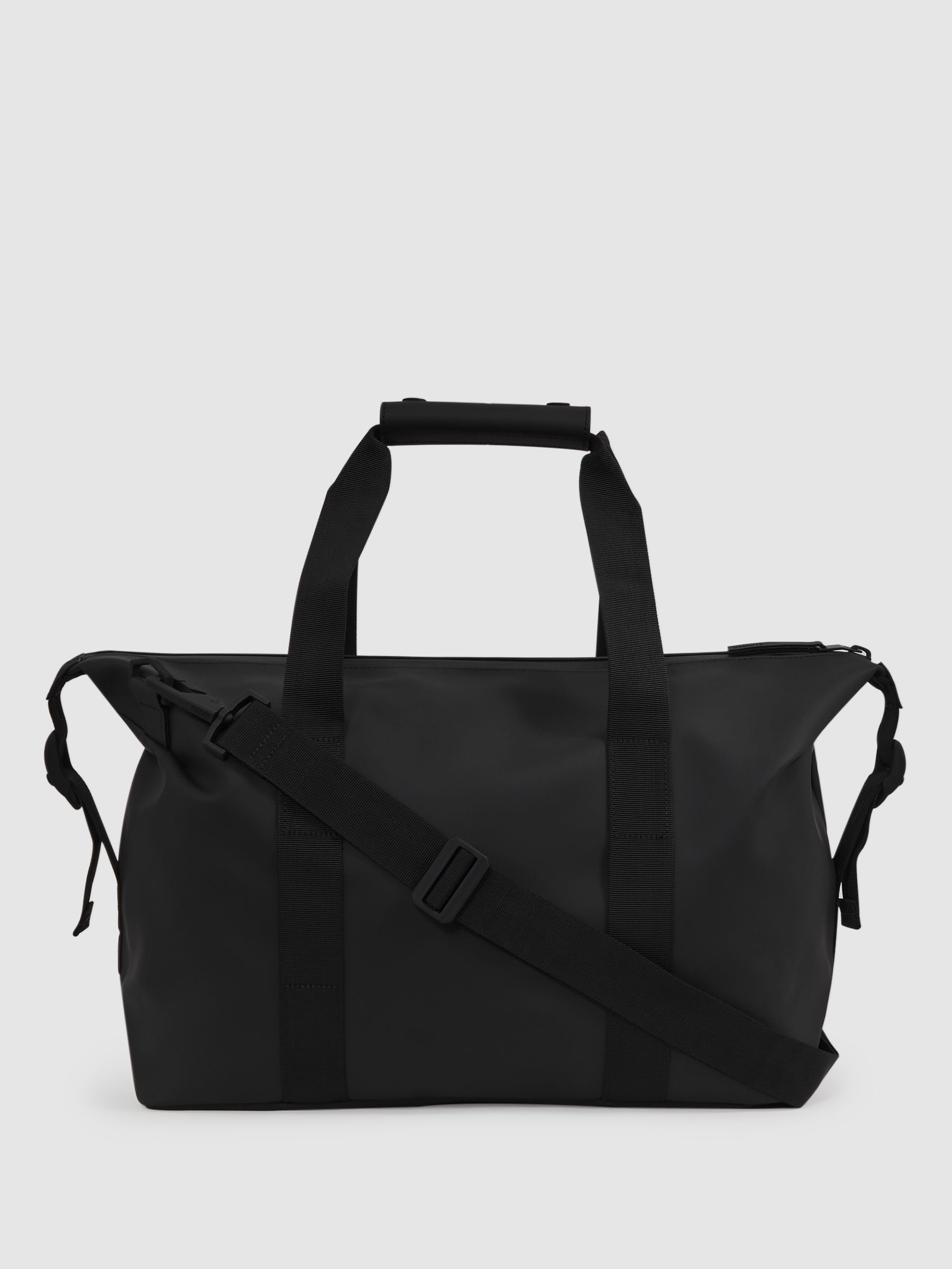 Rains Small Weekend Bag in Black - Image 4 of 5