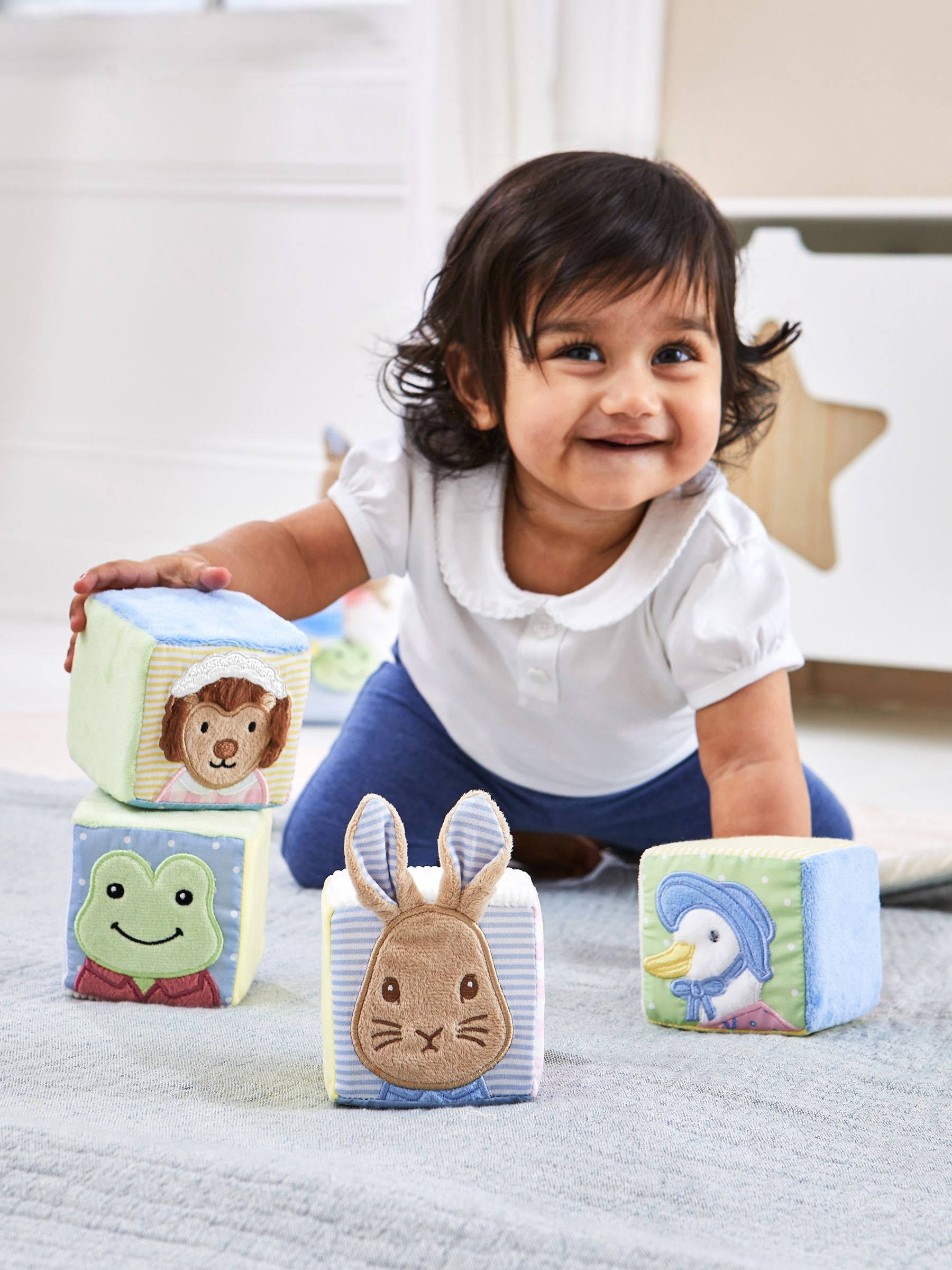 Peter Rabbit 4-Pack Soft Cubes - Image 1 of 8