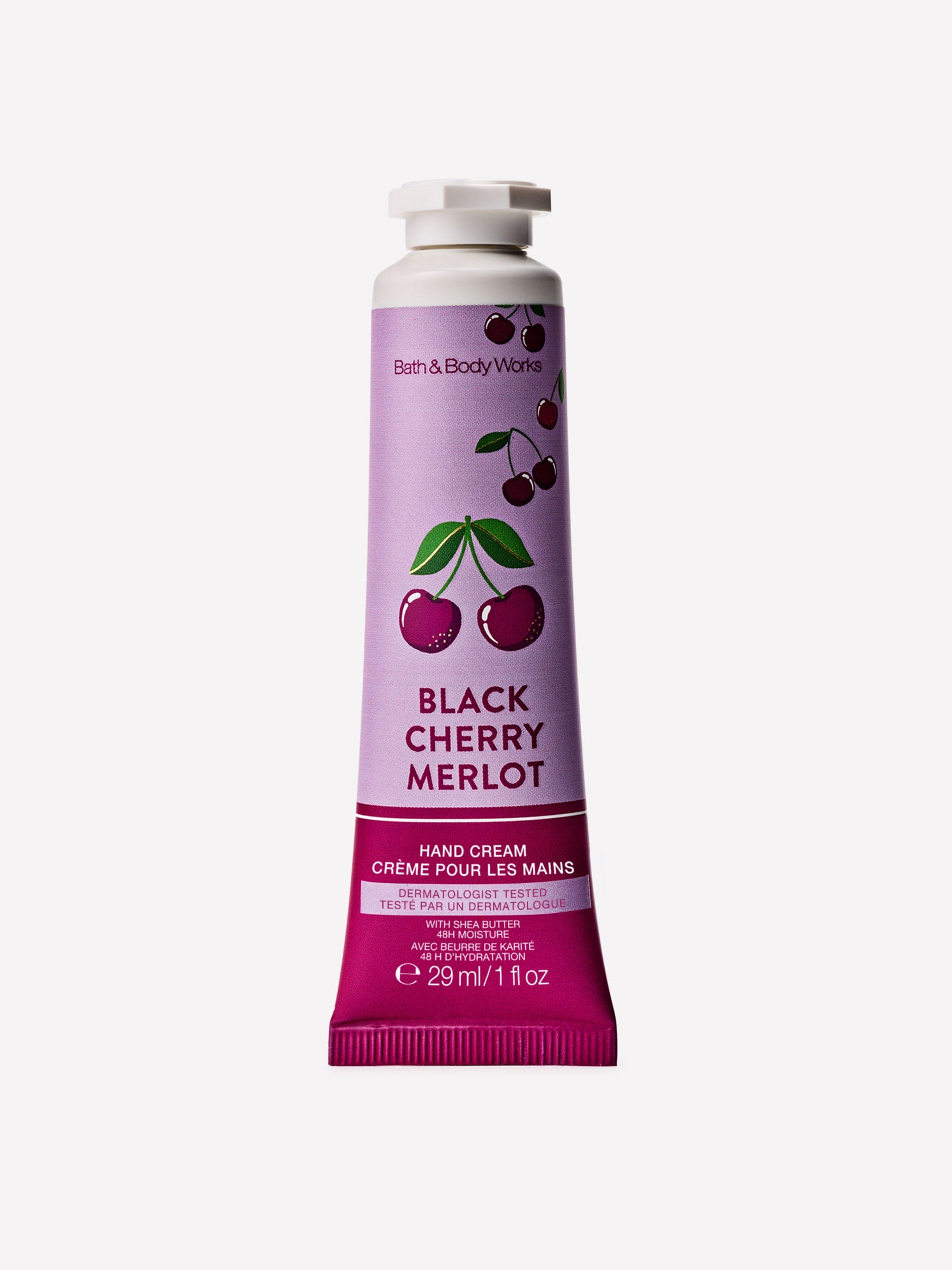 Black Cherry Merlot Hand Cream 29ml - Image 1 of 1 Black Cherry Merlot Hand Cream 29ml - Image 1 of 1