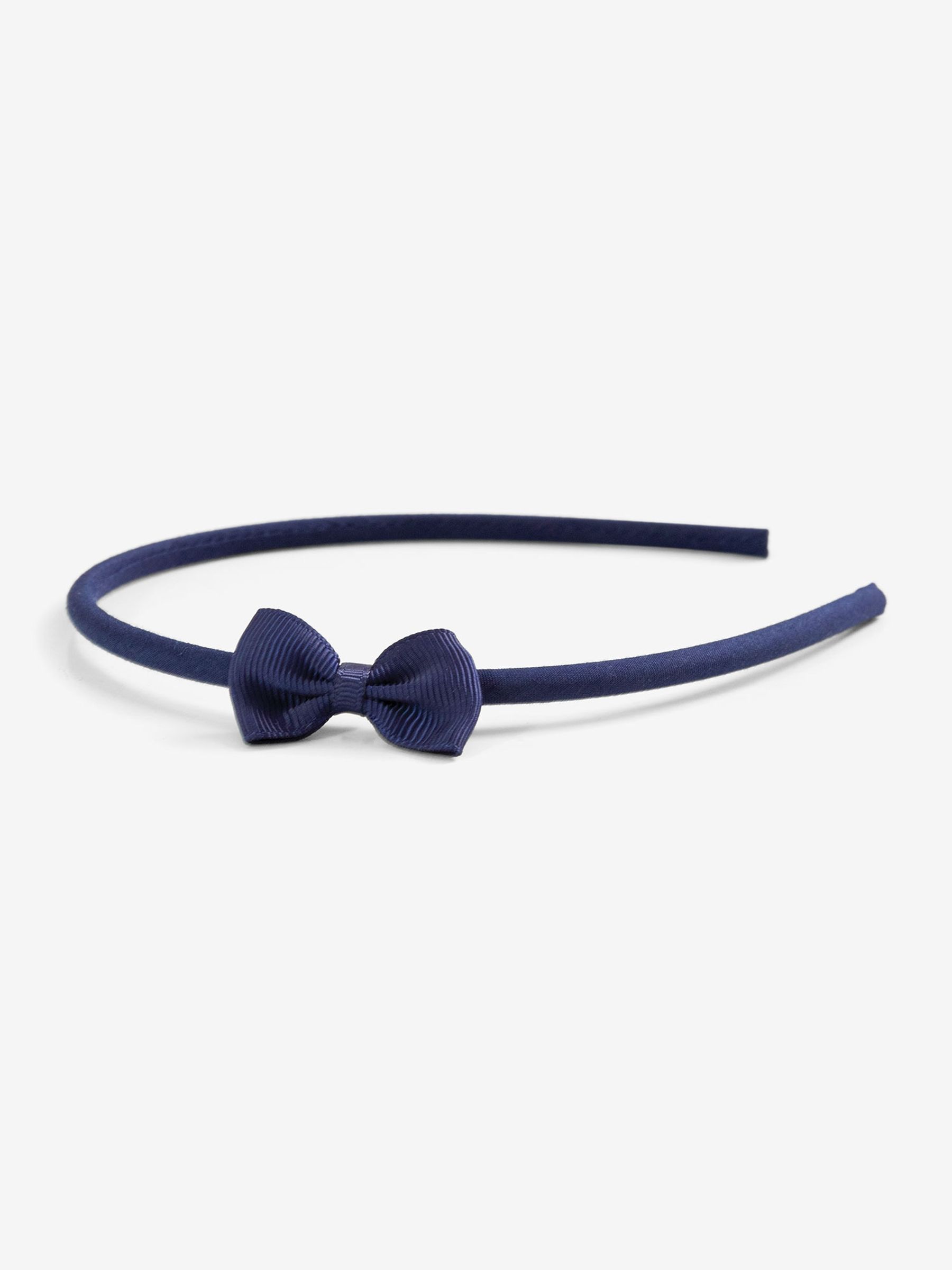 Navy Bow Aliceband - Image 1 of 1