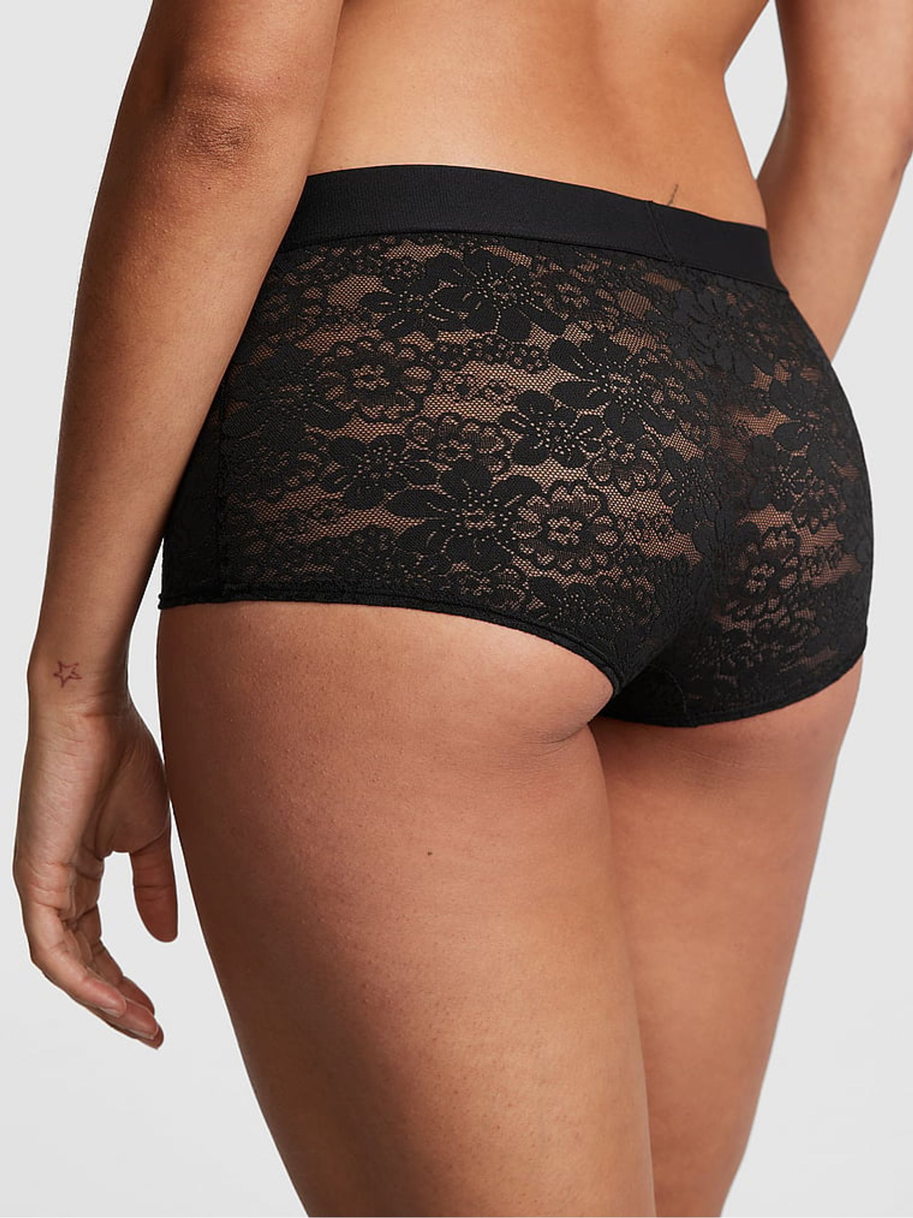 Black Short Logo Knickers - Image 2 of 3