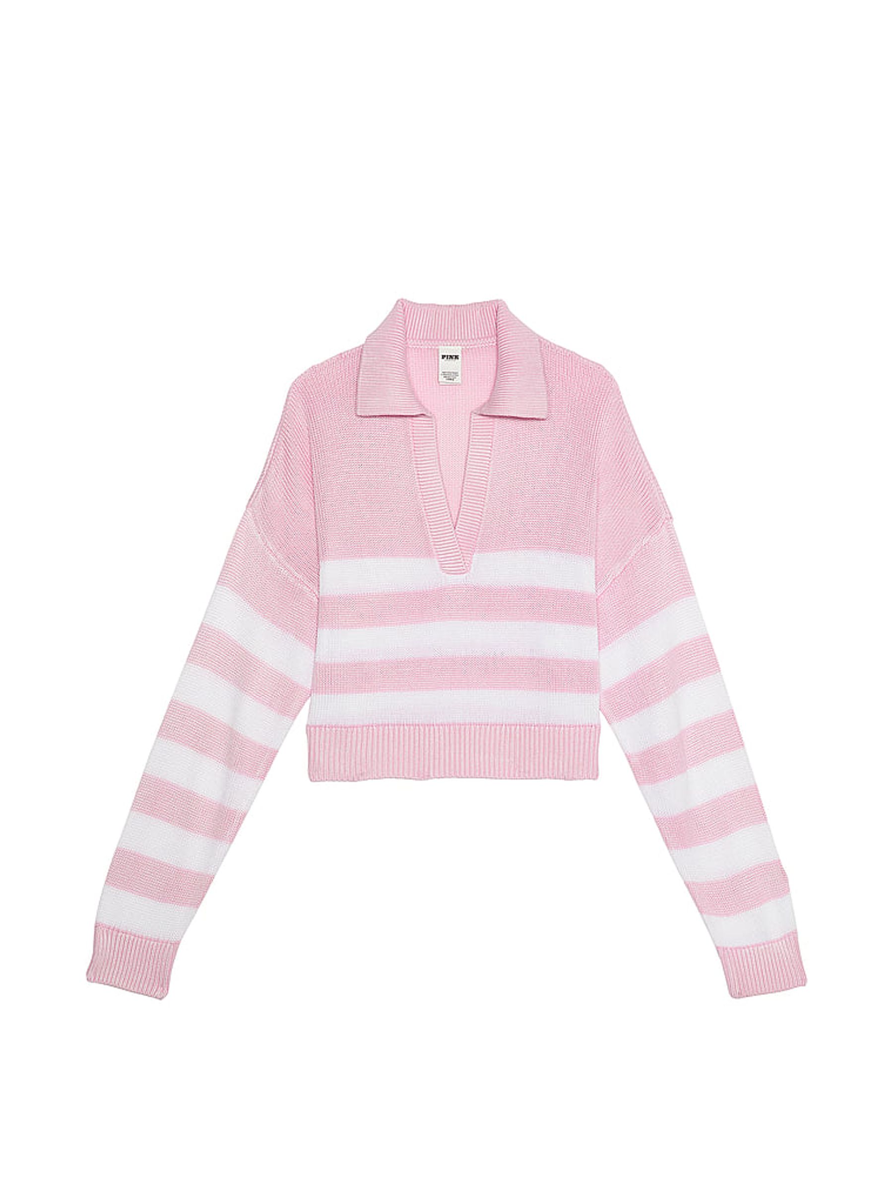 Spring Orchid Pink V-Neck Jumper - Image 3 of 3
