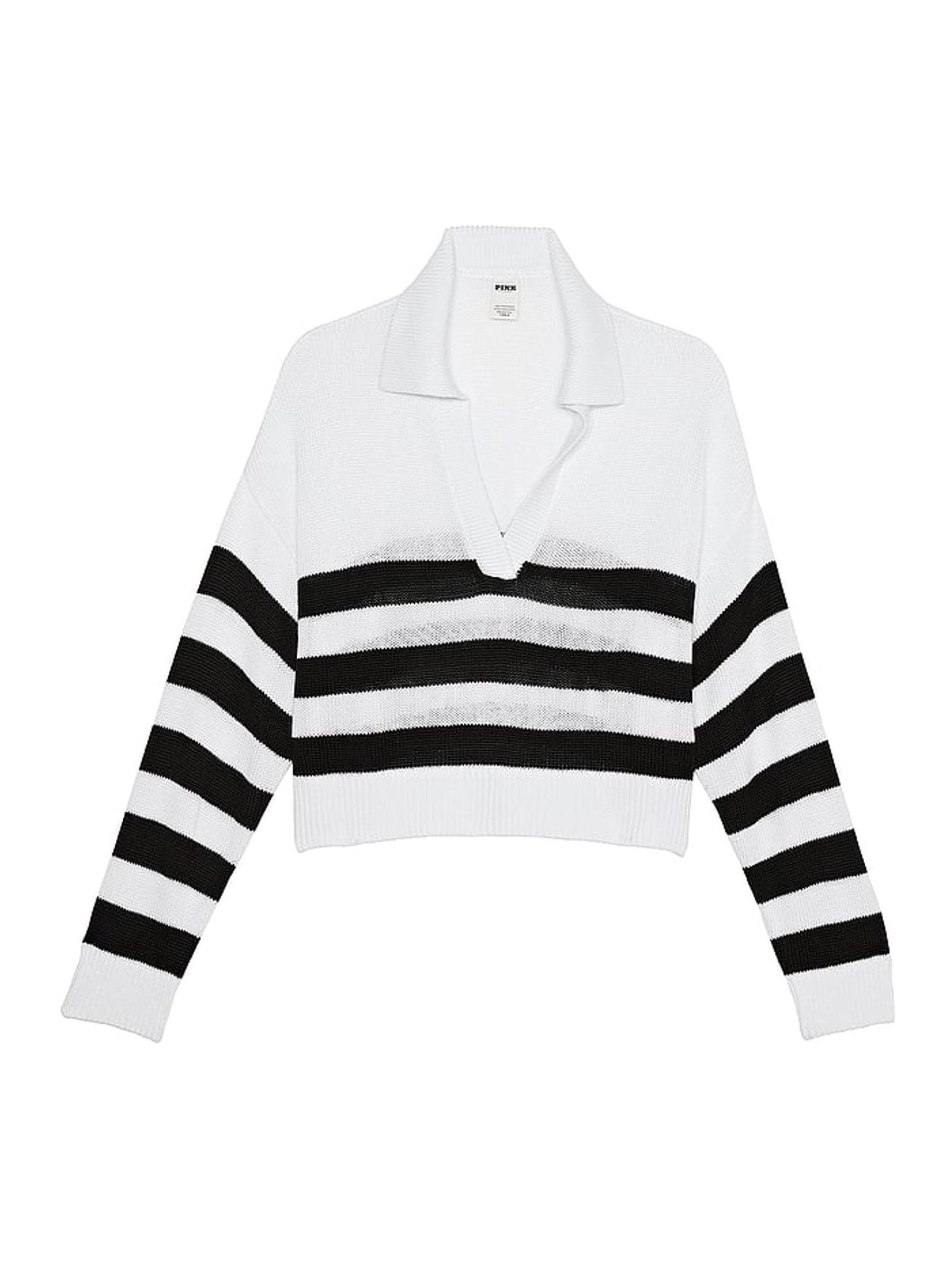 Optic White V-Neck Jumper - Image 3 of 3