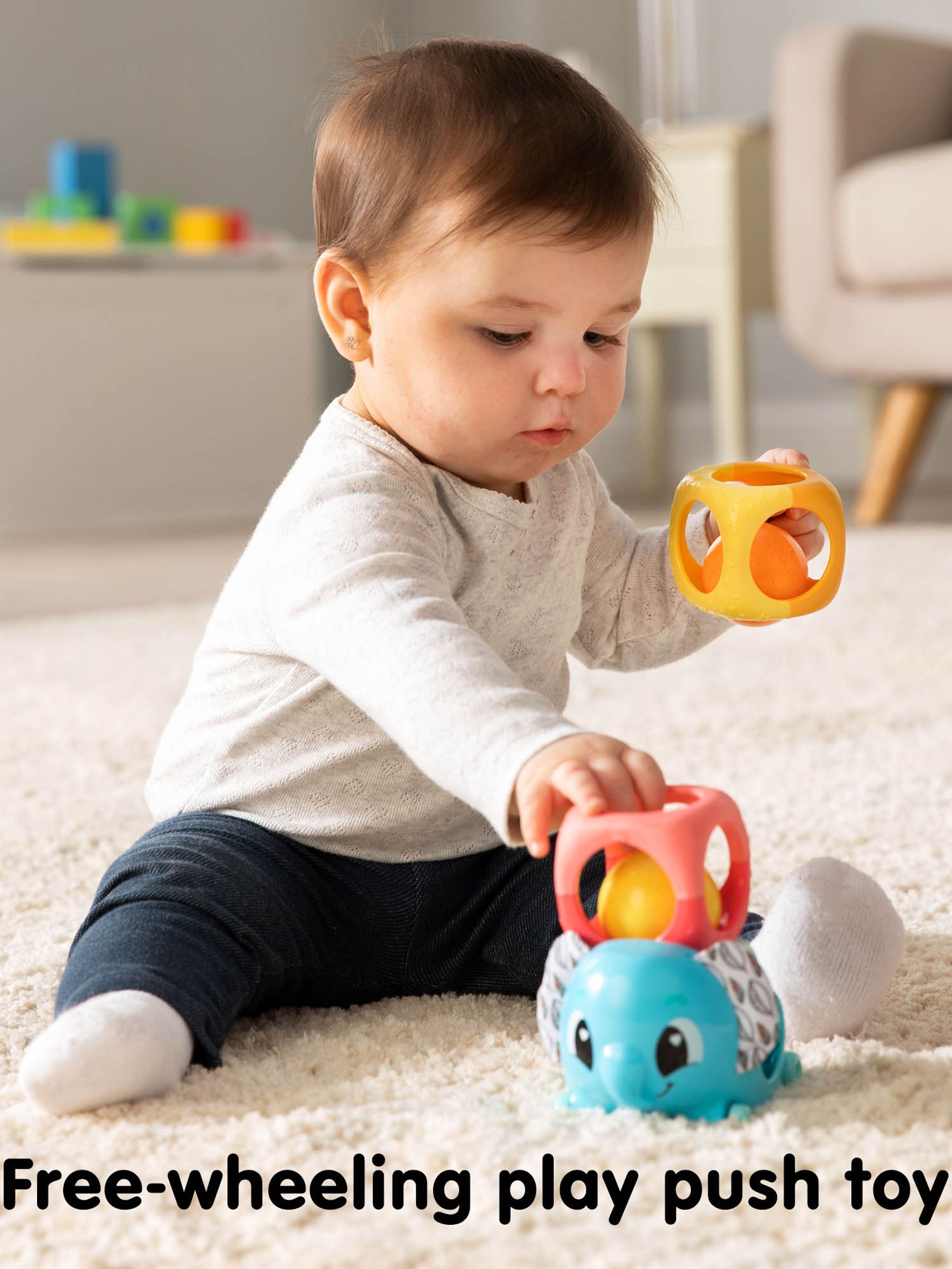 Lamaze Stack Rattle & Roll Block Set - Image 1 of 3