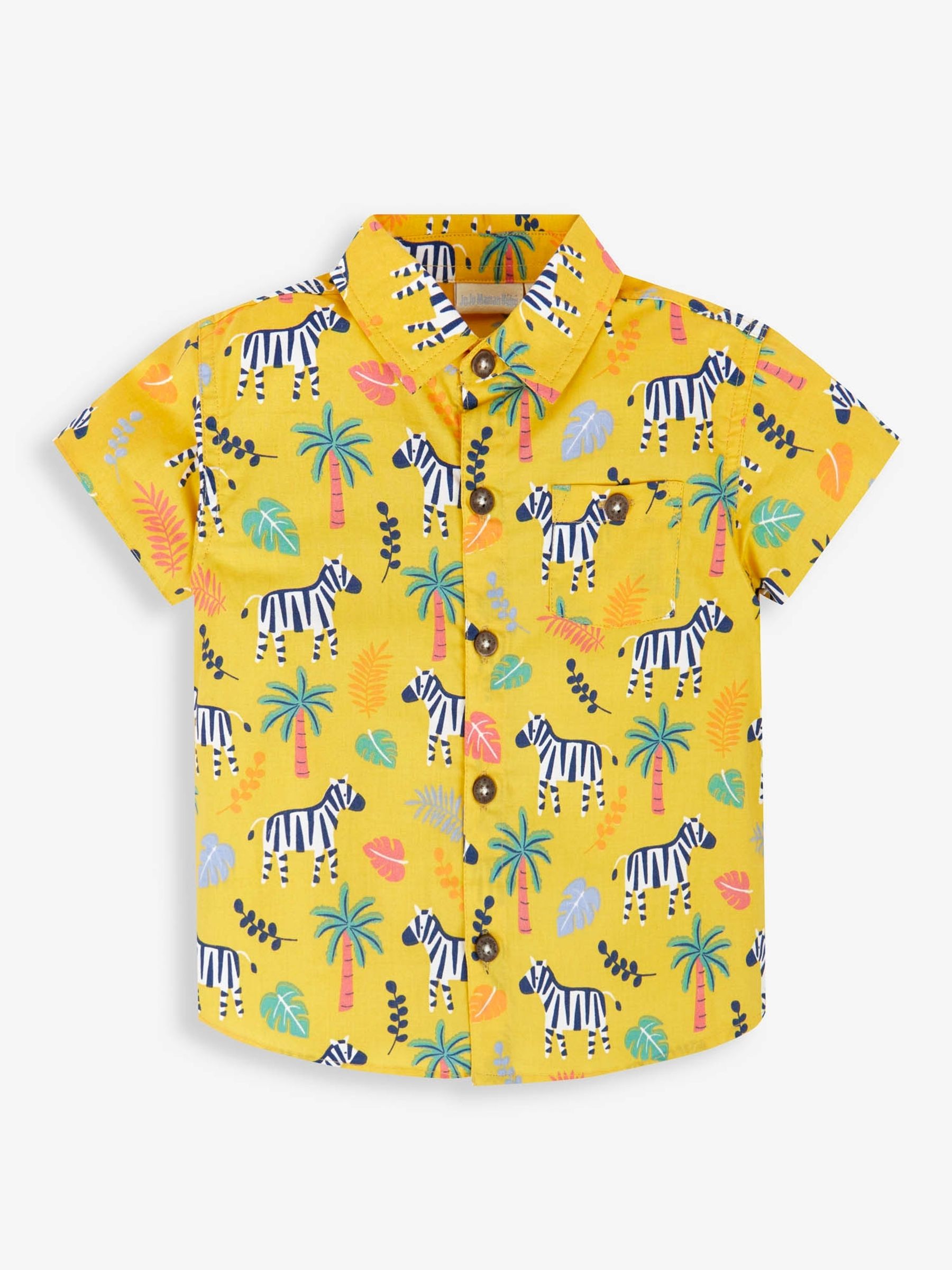 Yellow Zebra Print Shirt - Image 1 of 2