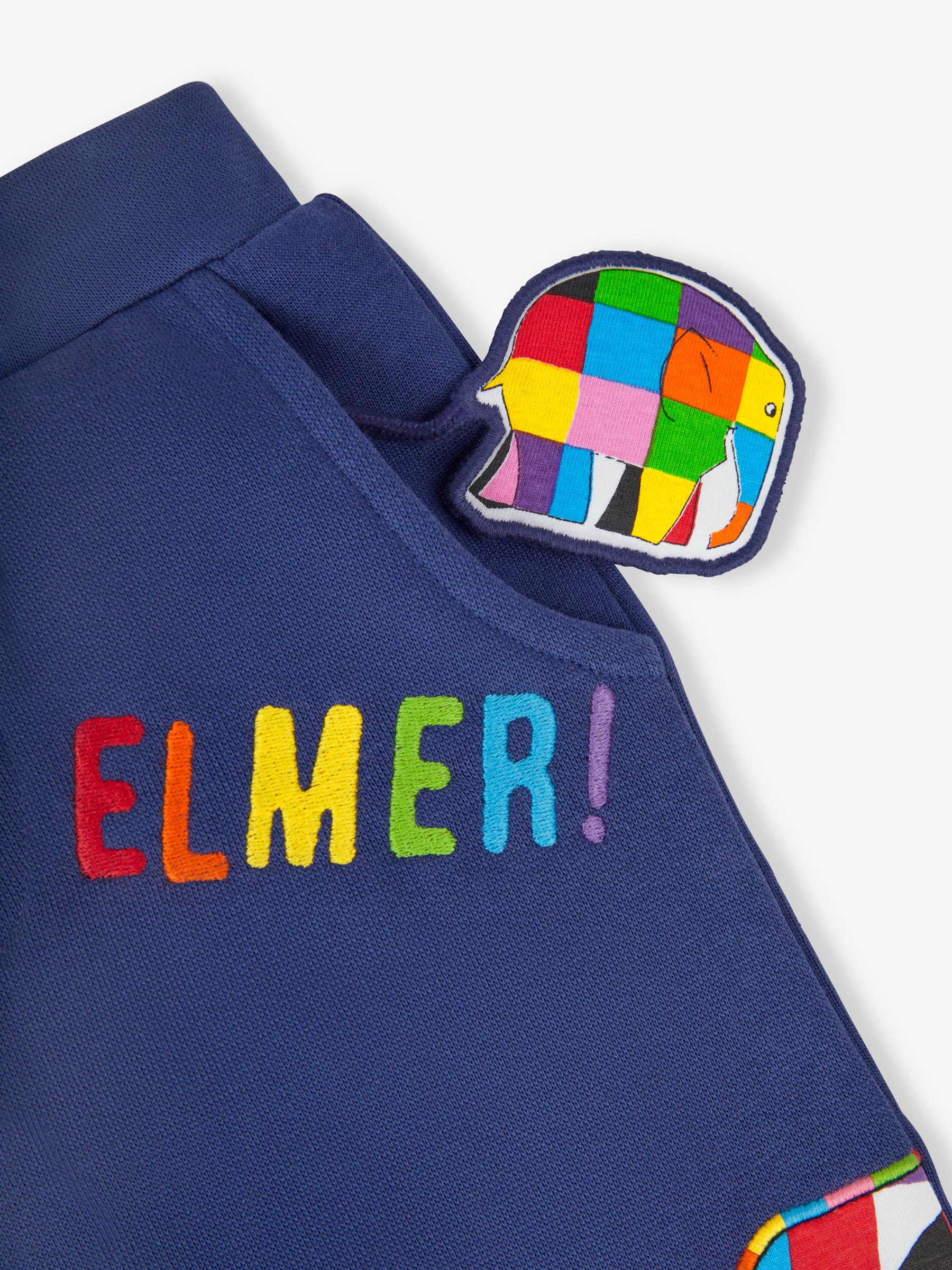 Navy Kids'Elmer Appliqué Joggers - Image 4 of 4