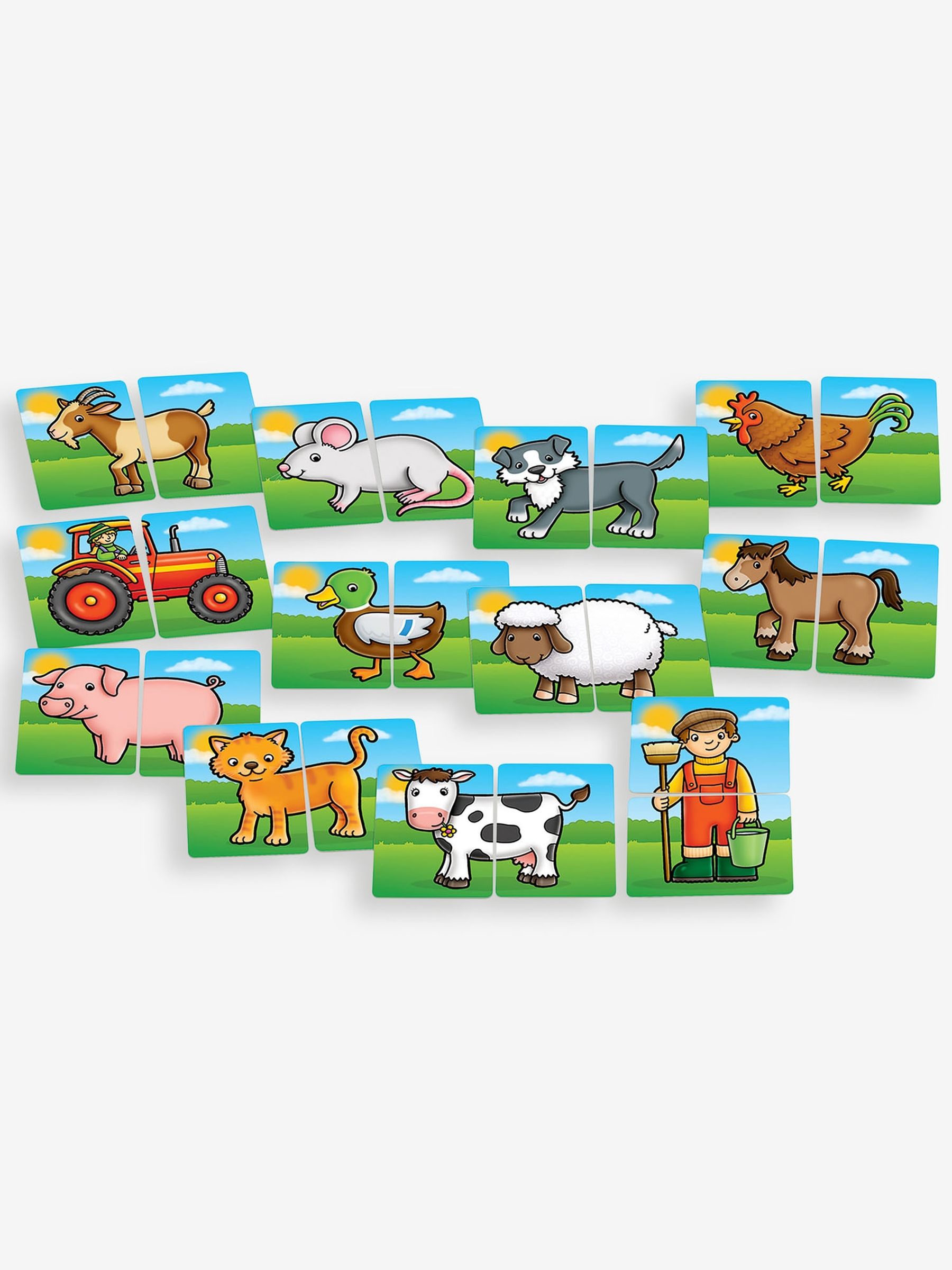 Orchard Toys Farmyard Heads and Tails Matching Game - Image 2 of 2