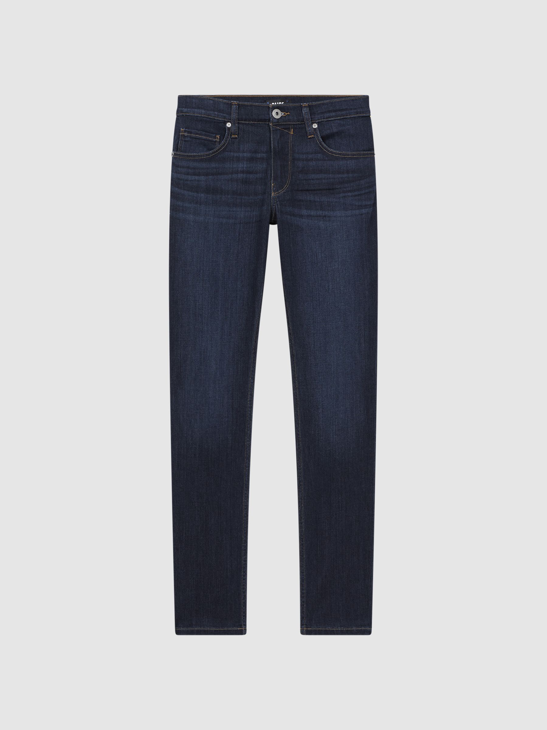 Paige High Stretch Super Skinny Jeans in Kason - Image 2 of 4