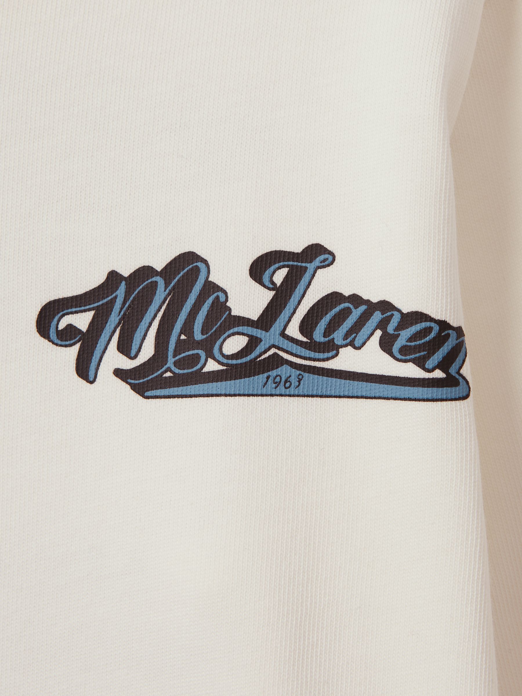 3-9 yrs McLaren F1 Crew Neck Tour T-Shirt in White - Image 10 of 11