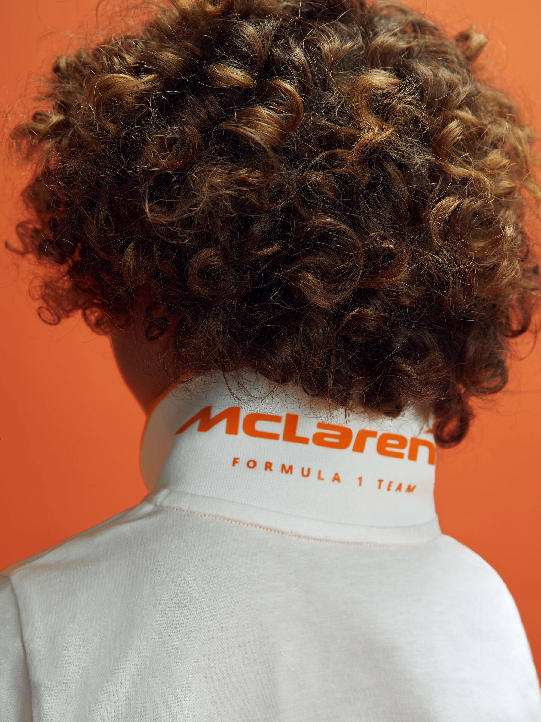 9-13 yrs McLaren F1 Mercerised Cotton Polo Shirt in White - Image 5 of 12