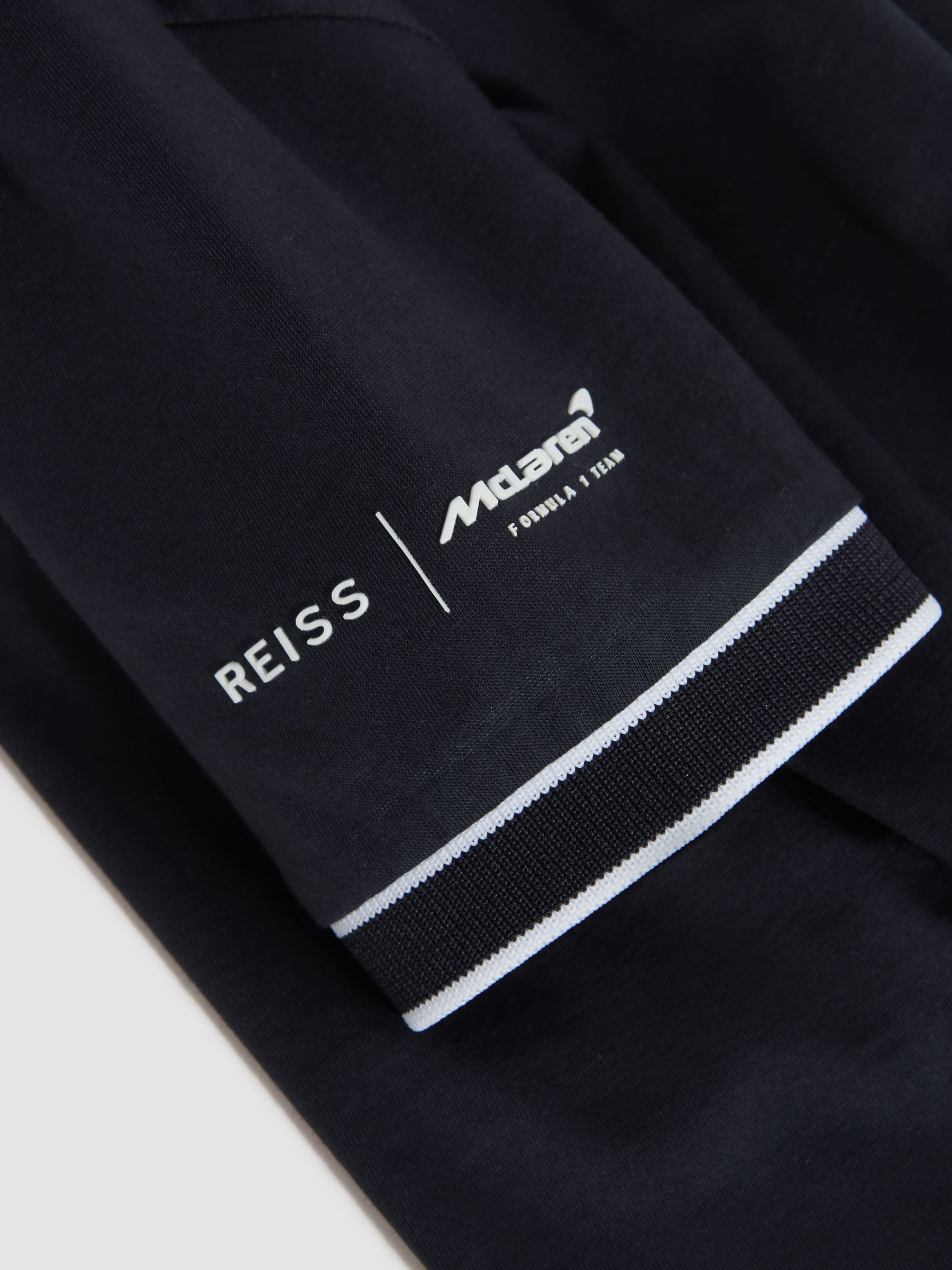 9-13 yrs McLaren F1 Mercerised Cotton Polo Shirt in Navy - Image 10 of 12