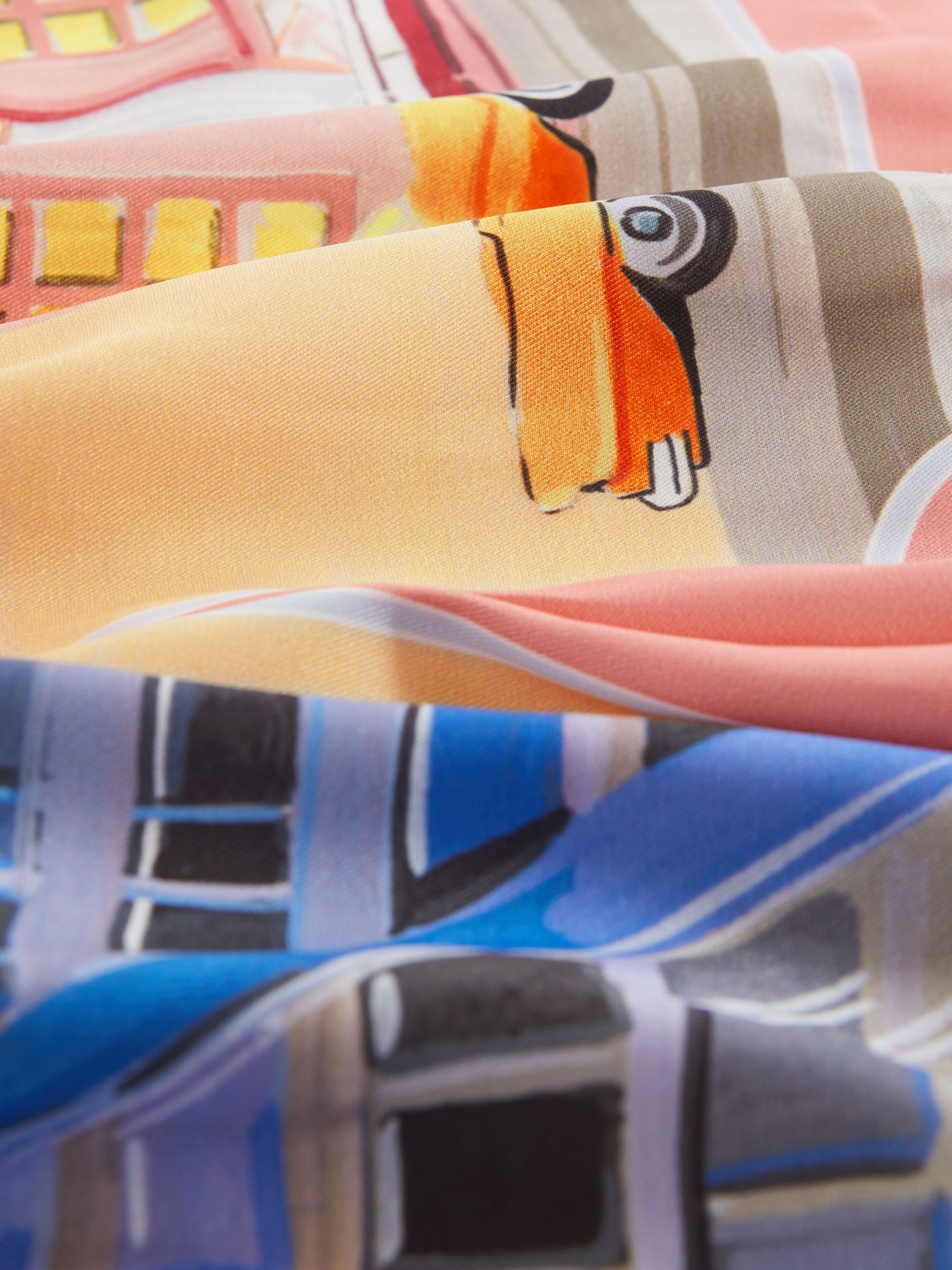 McLaren F1 Miami Drawstring Shorts in Pink Multi - Image 6 of 7