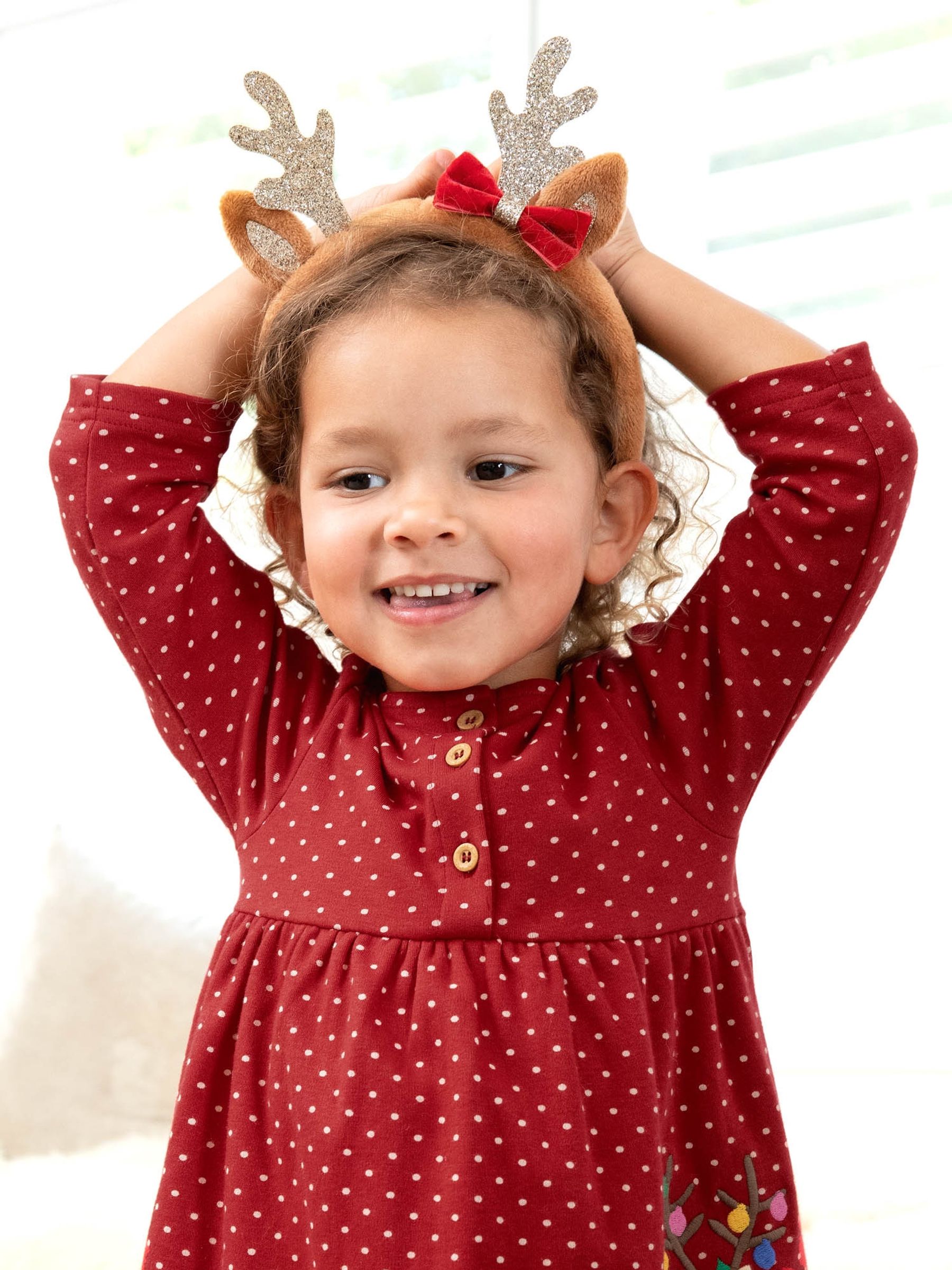 Brown Reindeer Headband - Image 3 of 5
