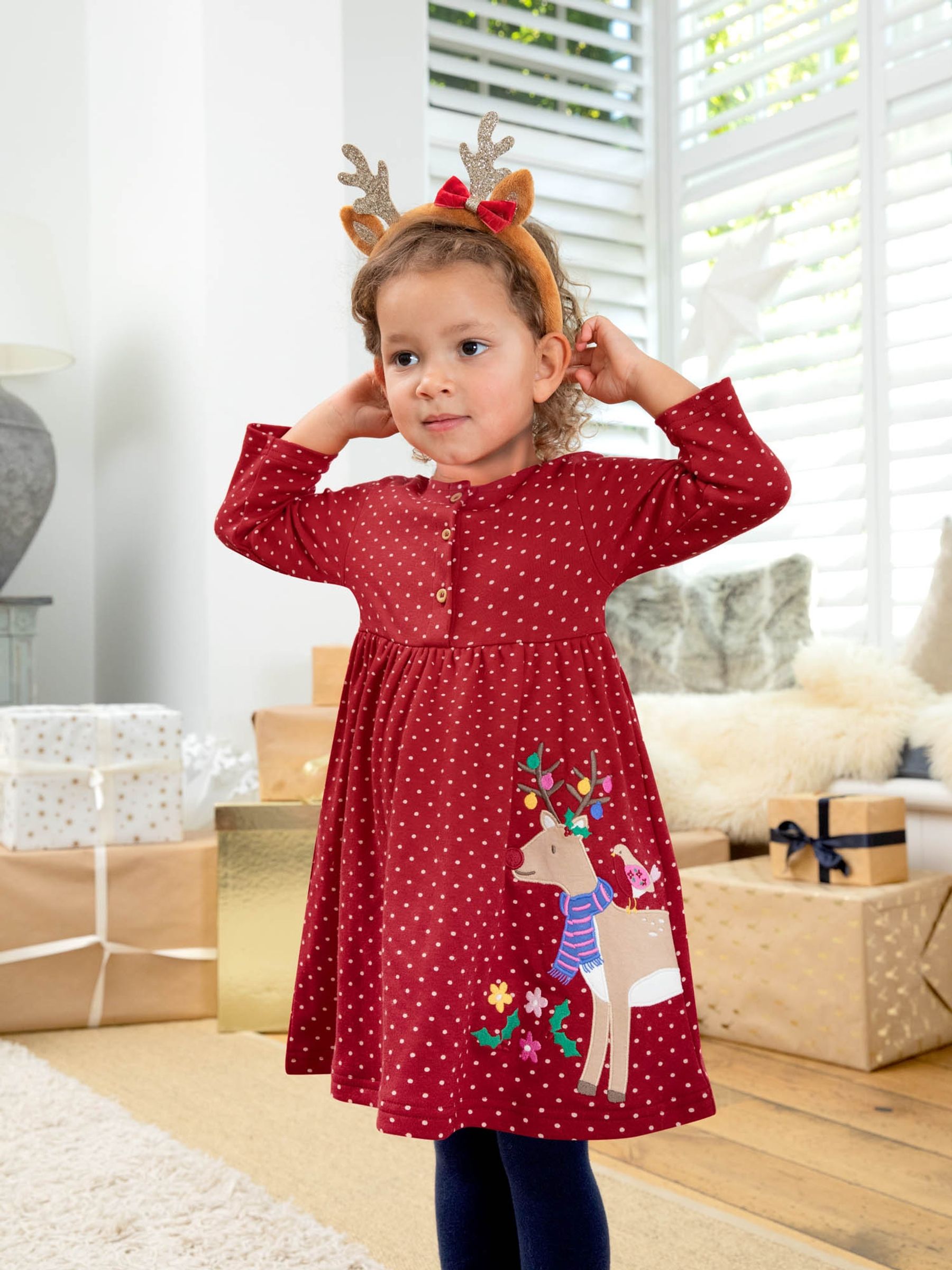 Brown Reindeer Headband - Image 5 of 5