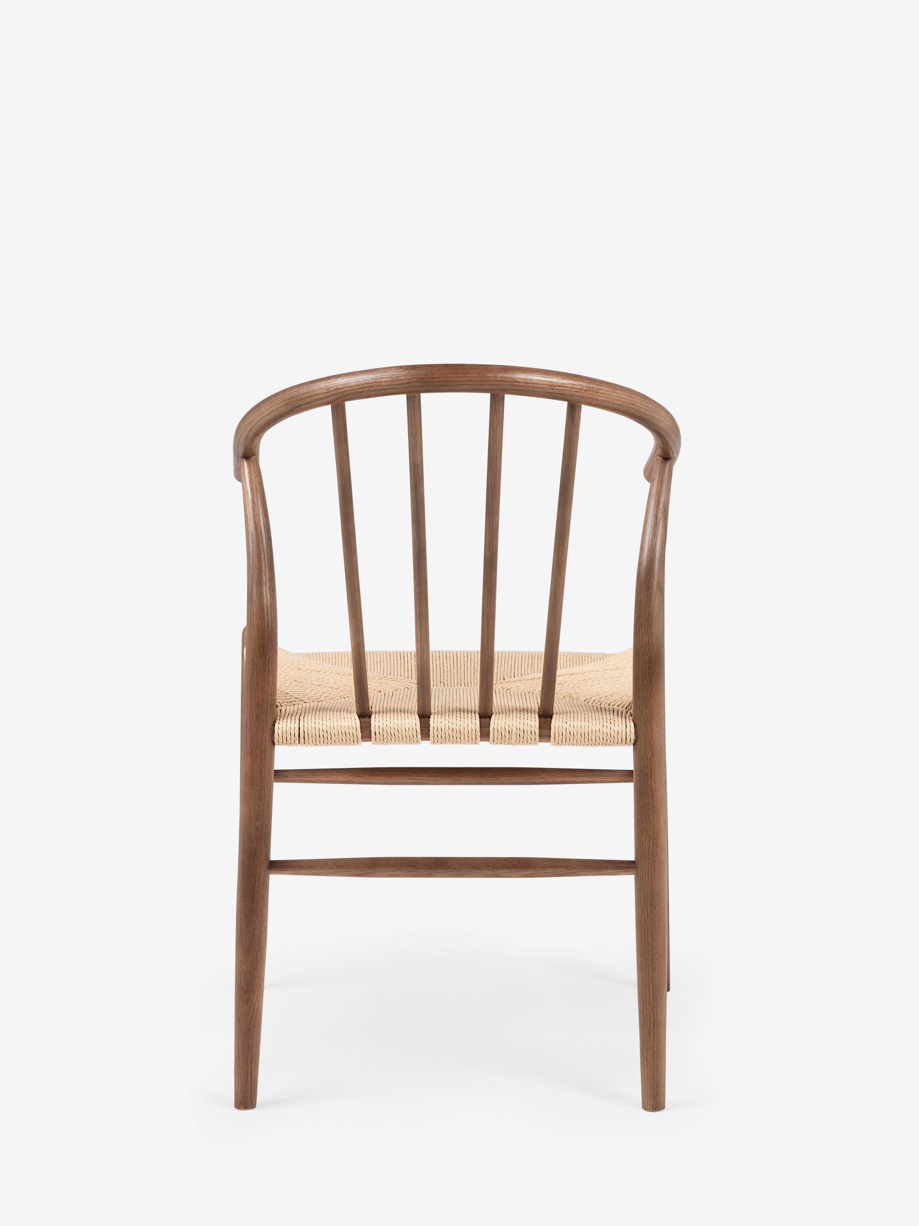 Jasper Conran London Set of 2 Walnut Bray Dining Chairs - Image 5 of 6
