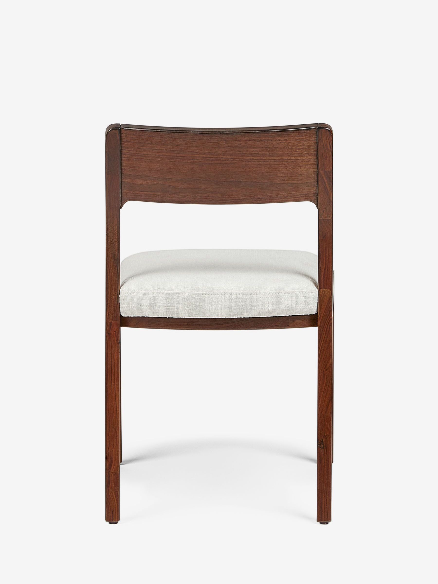 Jasper Conran London Set of 2 Natural Belgrave Dining Chairs - Image 6 of 7