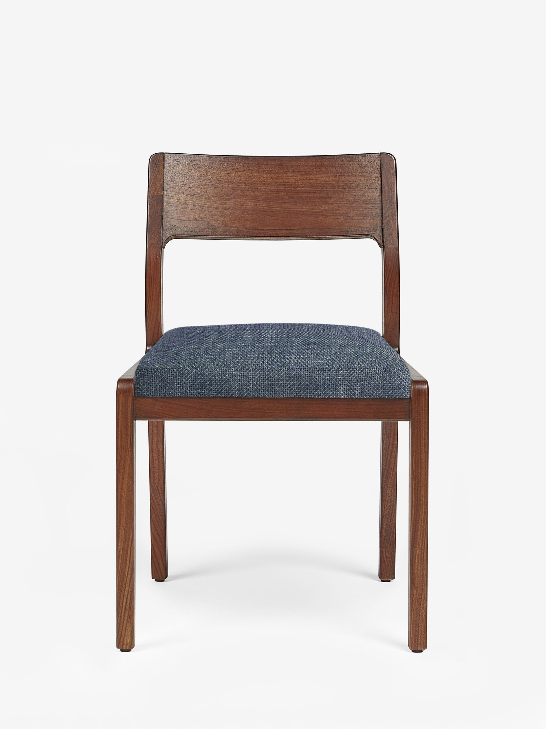 Jasper Conran London Set of 2 Navy Belgrave Dining Chairs - Image 2 of 6