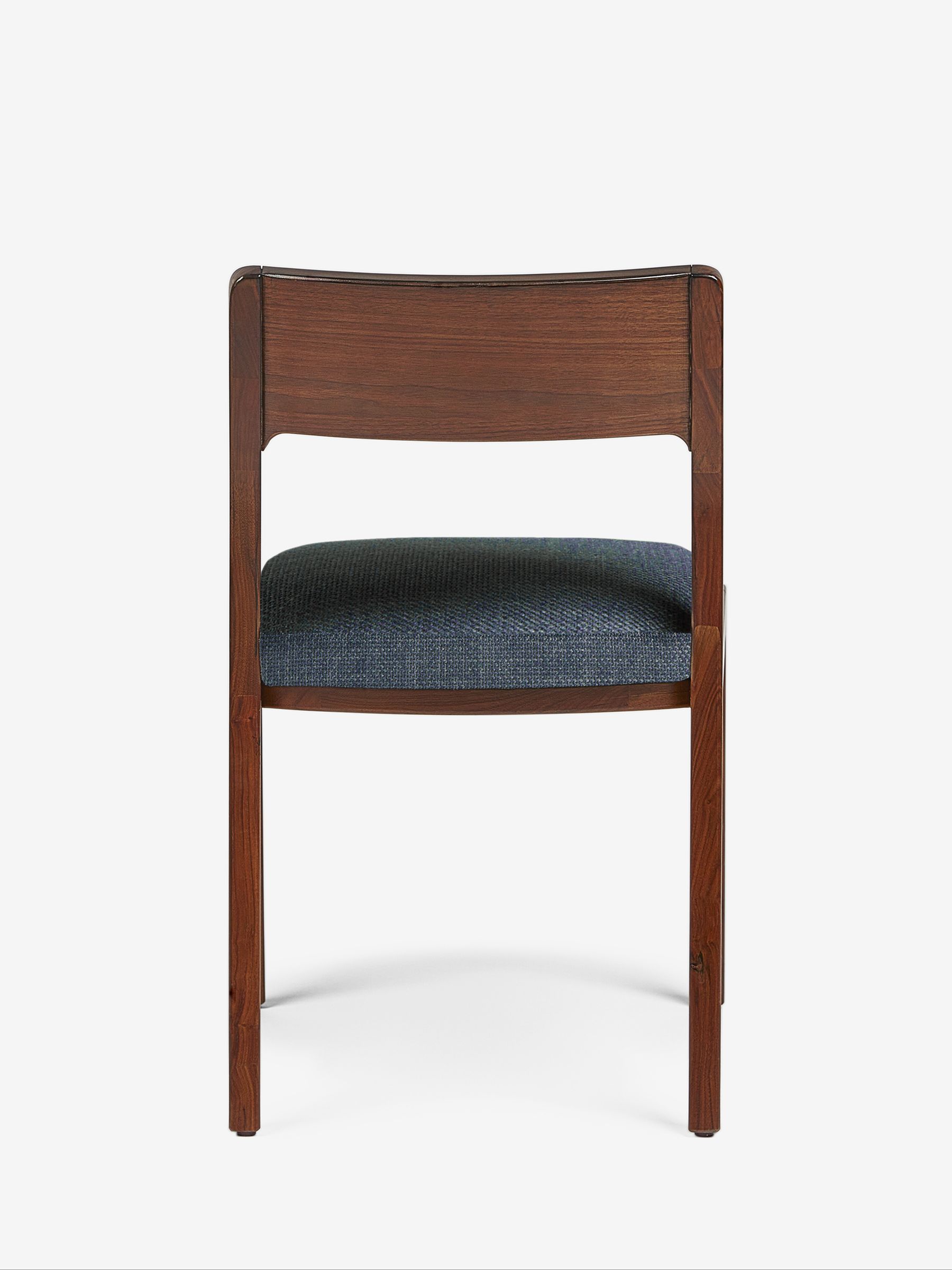 Jasper Conran London Set of 2 Navy Belgrave Dining Chairs - Image 5 of 6