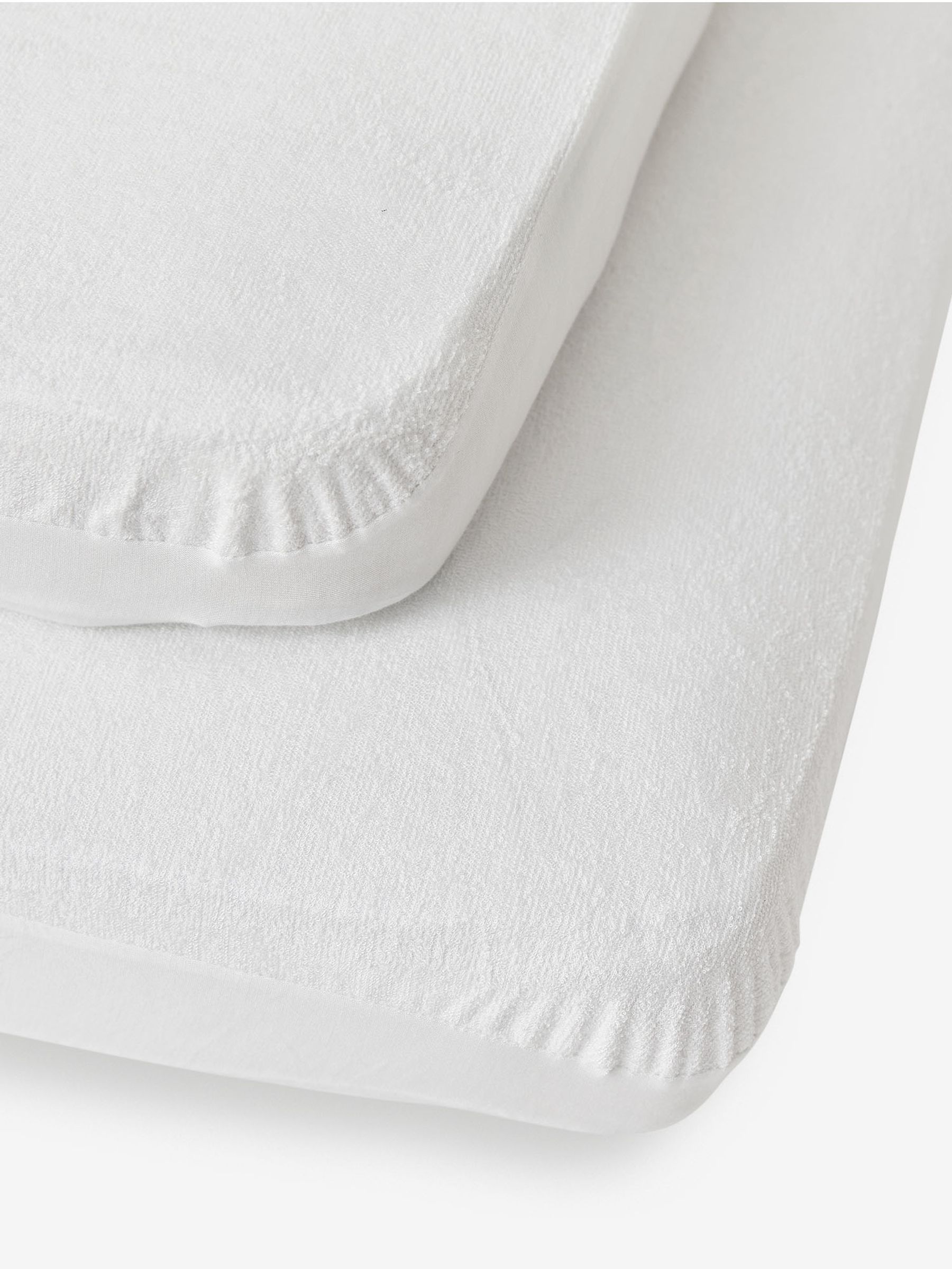 2-Pack Kabode Bamboo Cot Bed Mattress Protector - Image 2 of 3