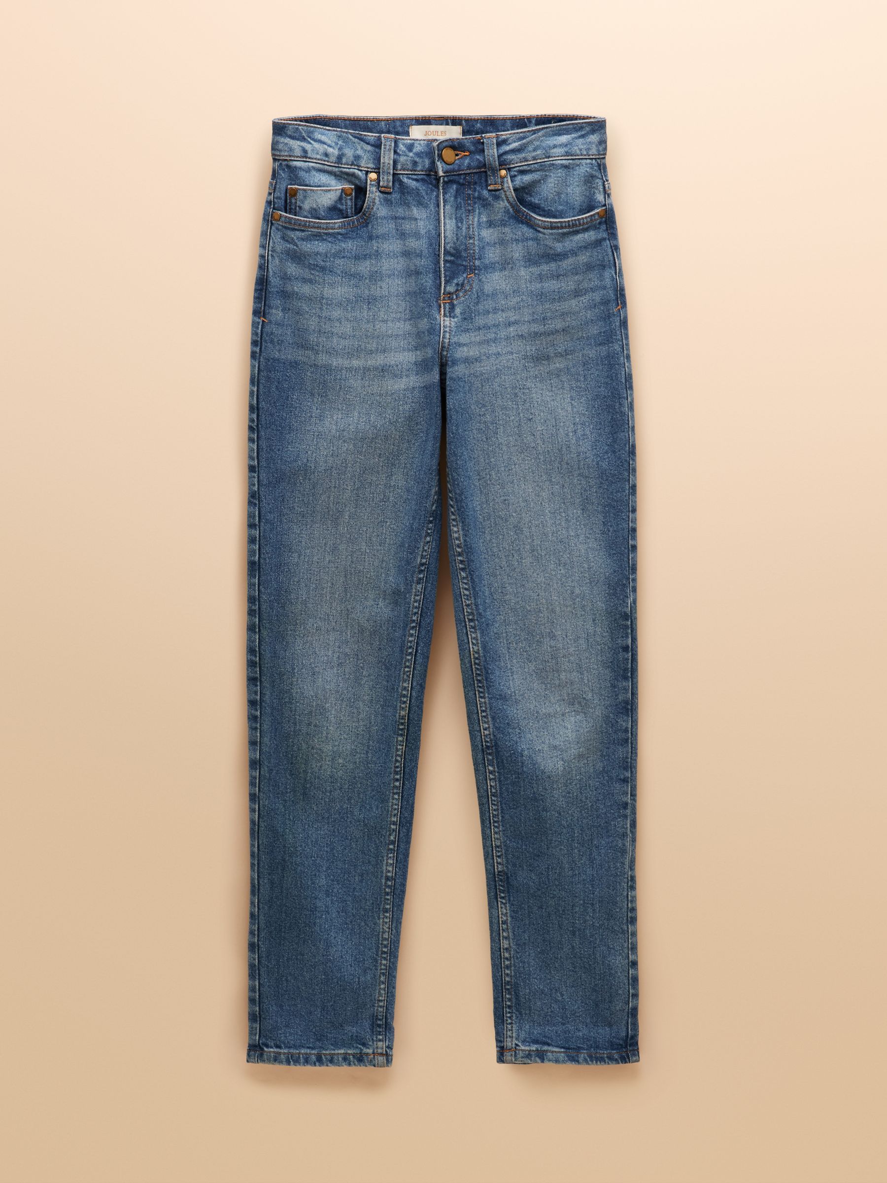 Mid Blue Straight Fit Jeans - Image 7 of 7