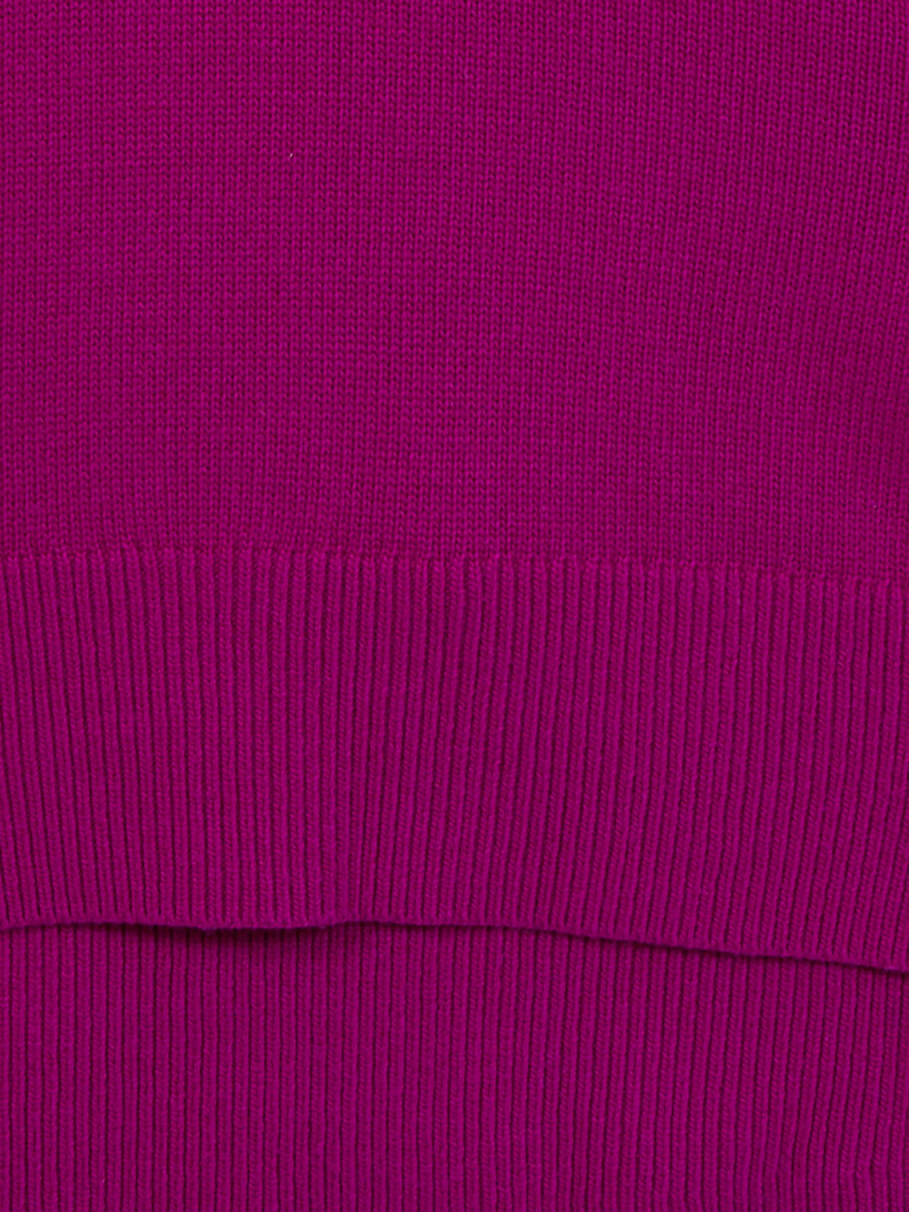 Florere Roll Neck Jumper in Bright Pink - Image 5 of 5